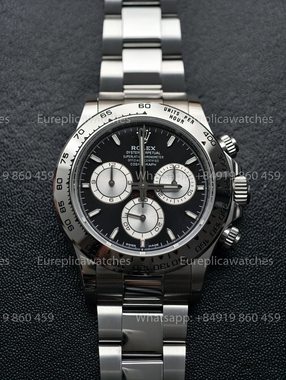 BDS Factory Rolex Cosmograph Daytona Le Mans Black Dial 4131 Movement – Full-Weight Edition