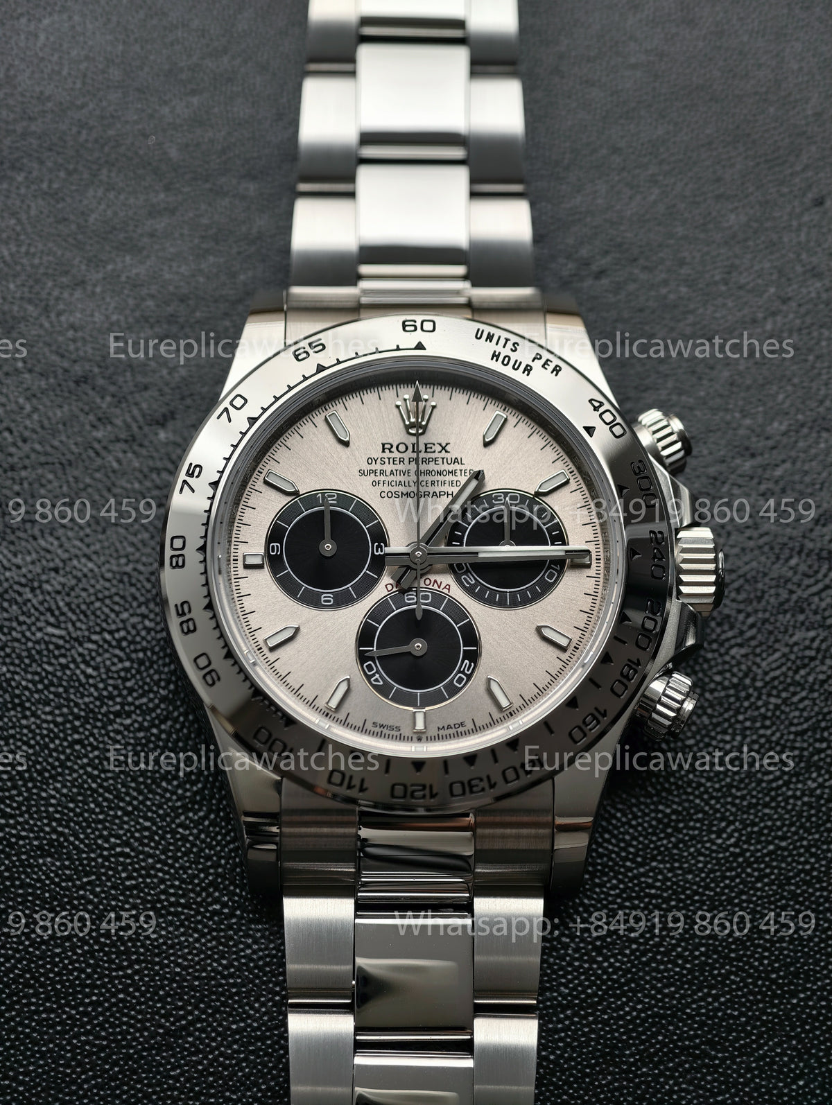BDS Factory Rolex Cosmograph Daytona 126509 "Ghost" White Gold Silver Dial – Full-Weight Edition