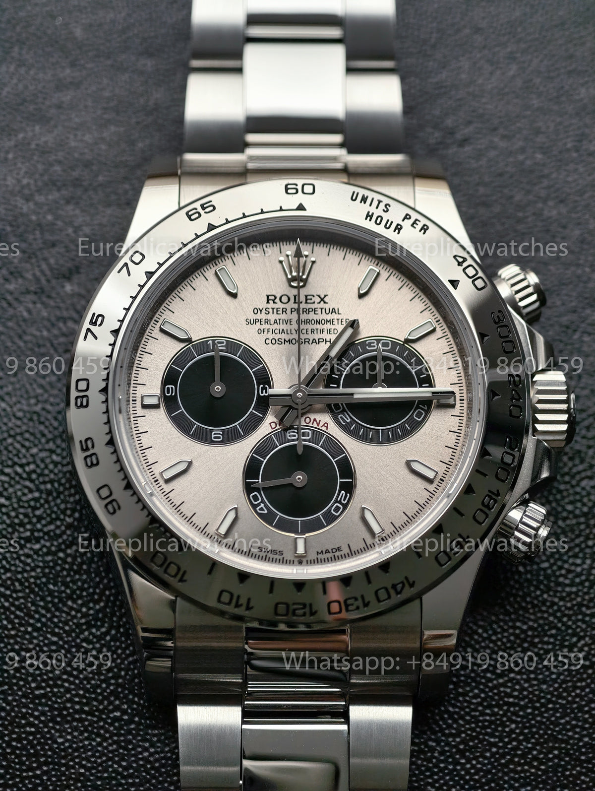 BDS Factory Rolex Cosmograph Daytona 126509 "Ghost" White Gold Silver Dial – Full-Weight Edition
