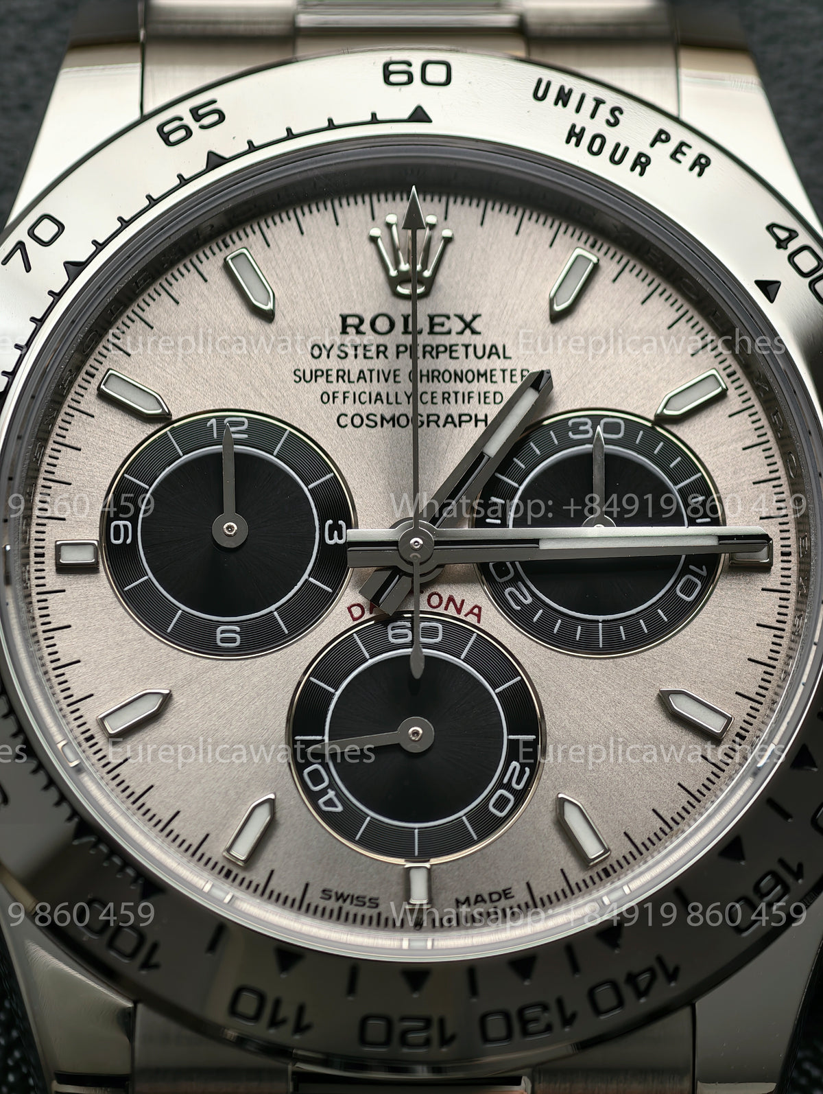 BDS Factory Rolex Cosmograph Daytona 126509 "Ghost" White Gold Silver Dial – Full-Weight Edition