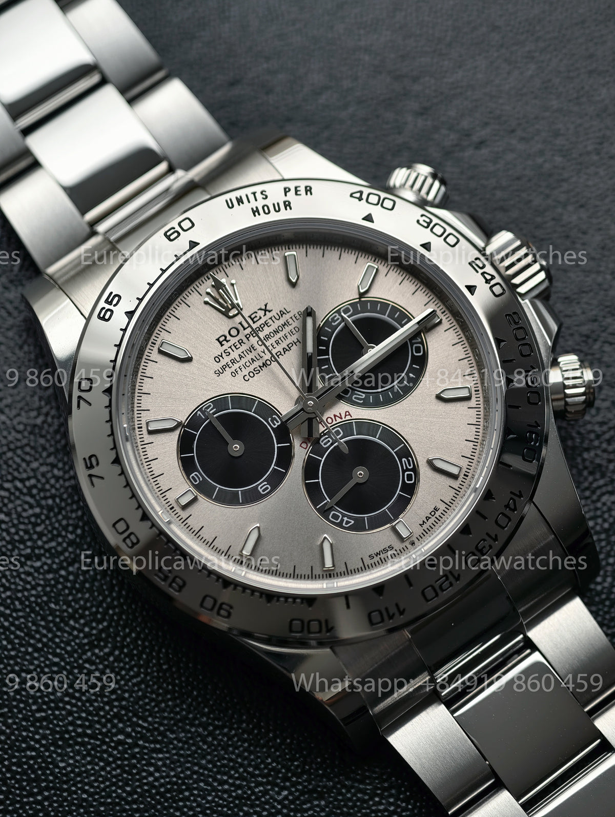 BDS Factory Rolex Cosmograph Daytona 126509 "Ghost" White Gold Silver Dial – Full-Weight Edition