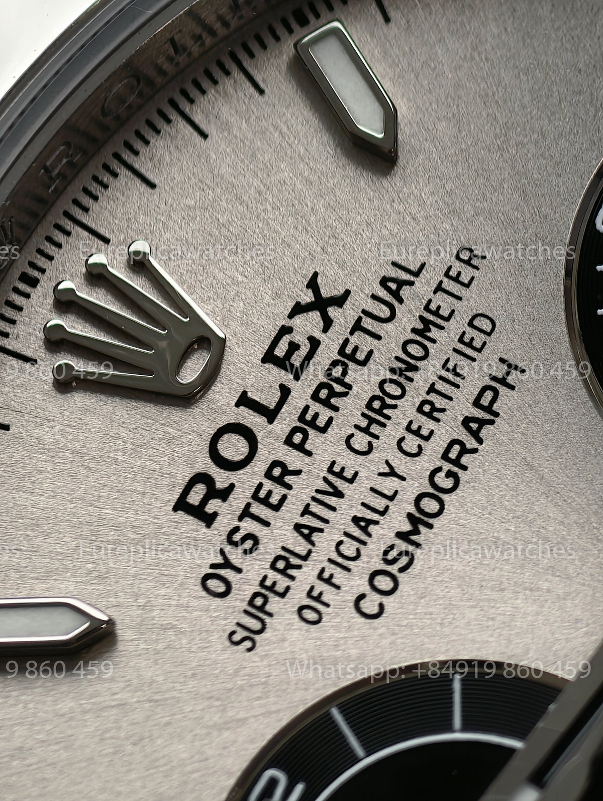 BDS Factory Rolex Cosmograph Daytona 126509 "Ghost" White Gold Silver Dial – Full-Weight Edition