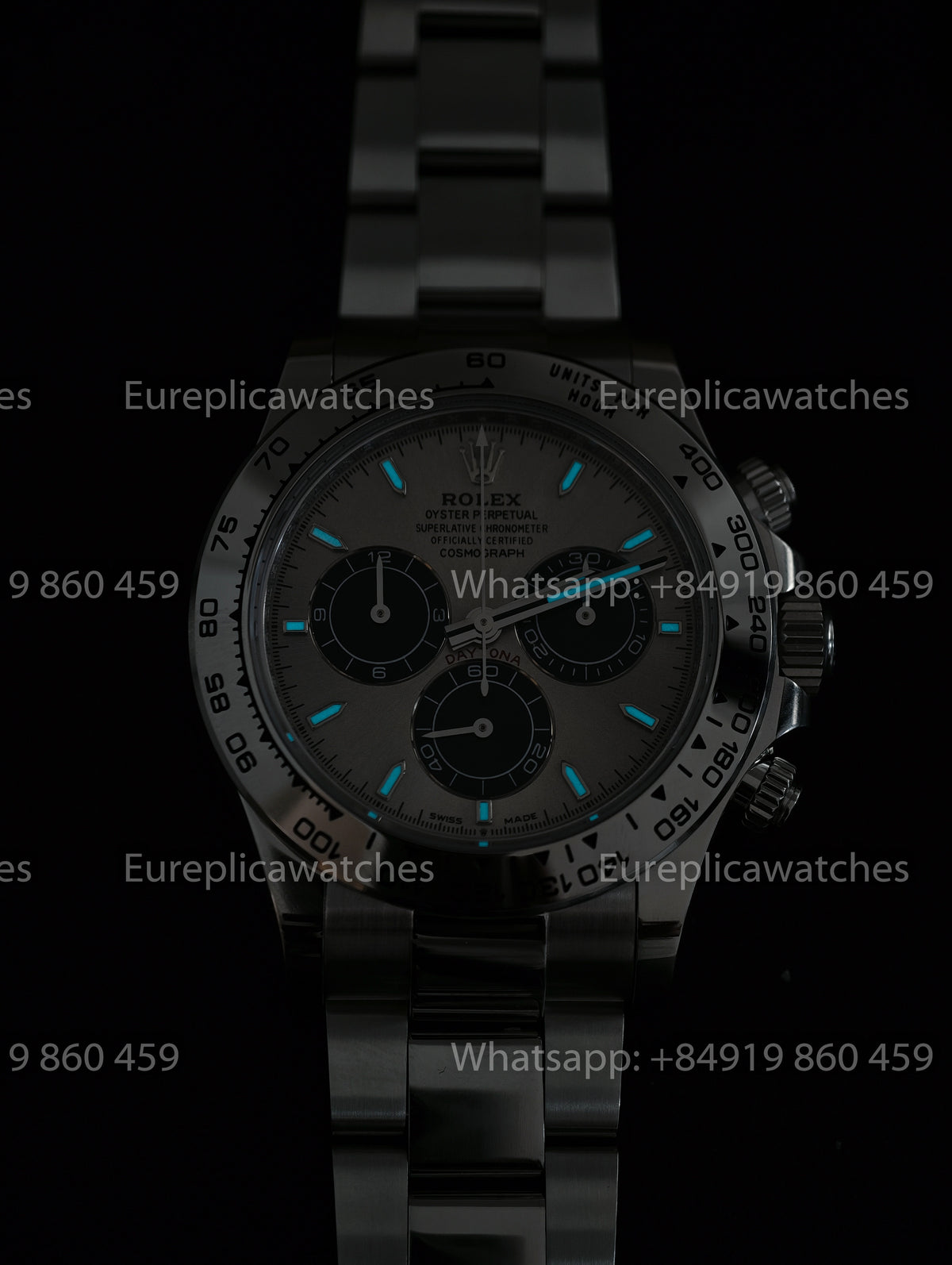 BDS Factory Rolex Cosmograph Daytona 126509 "Ghost" White Gold Silver Dial – Full-Weight Edition