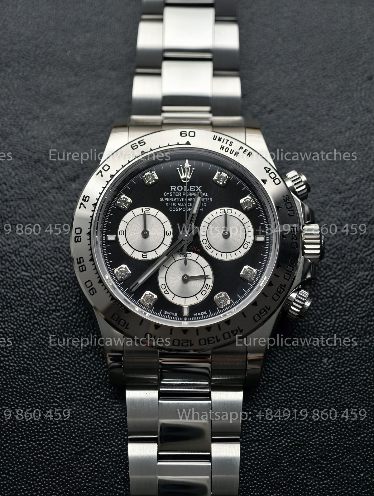 BDS Factory Rolex Cosmograph Daytona 126509G-0002 White Gold Diamond Dial – Full-Weight Edition
