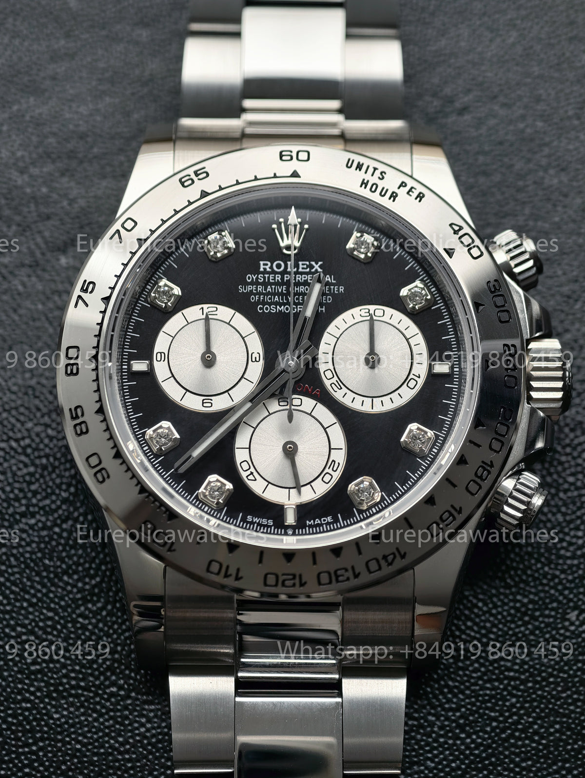 BDS Factory Rolex Cosmograph Daytona 126509G-0002 White Gold Diamond Dial – Full-Weight Edition