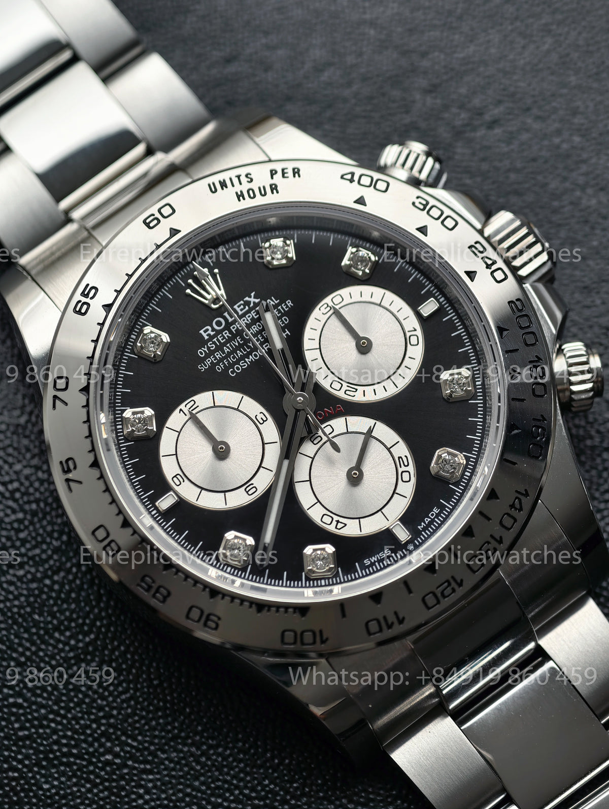 BDS Factory Rolex Cosmograph Daytona 126509G-0002 White Gold Diamond Dial – Full-Weight Edition