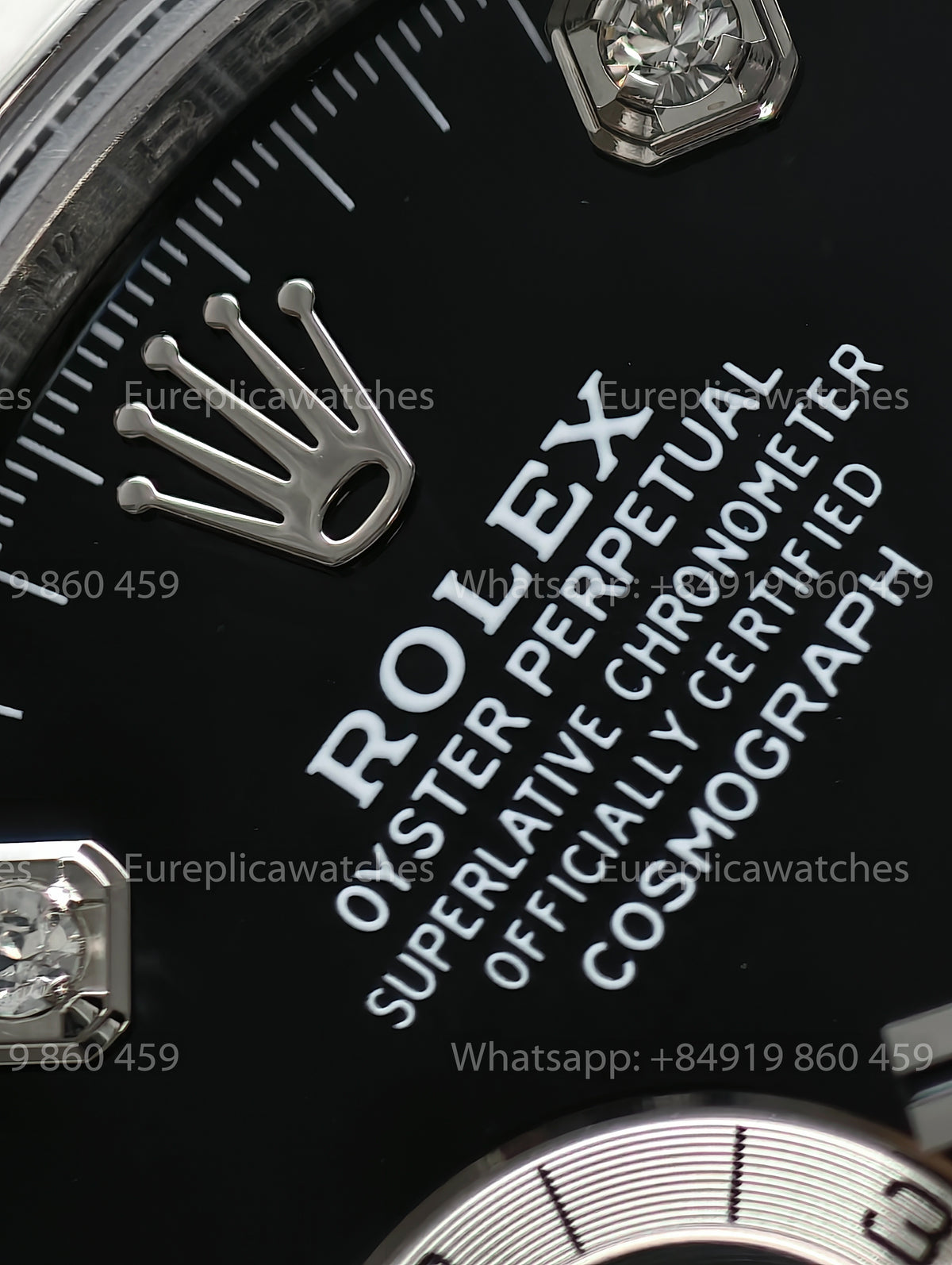 BDS Factory Rolex Cosmograph Daytona 116509 Black Diamond Dial White Gold – Full-Weight Edition