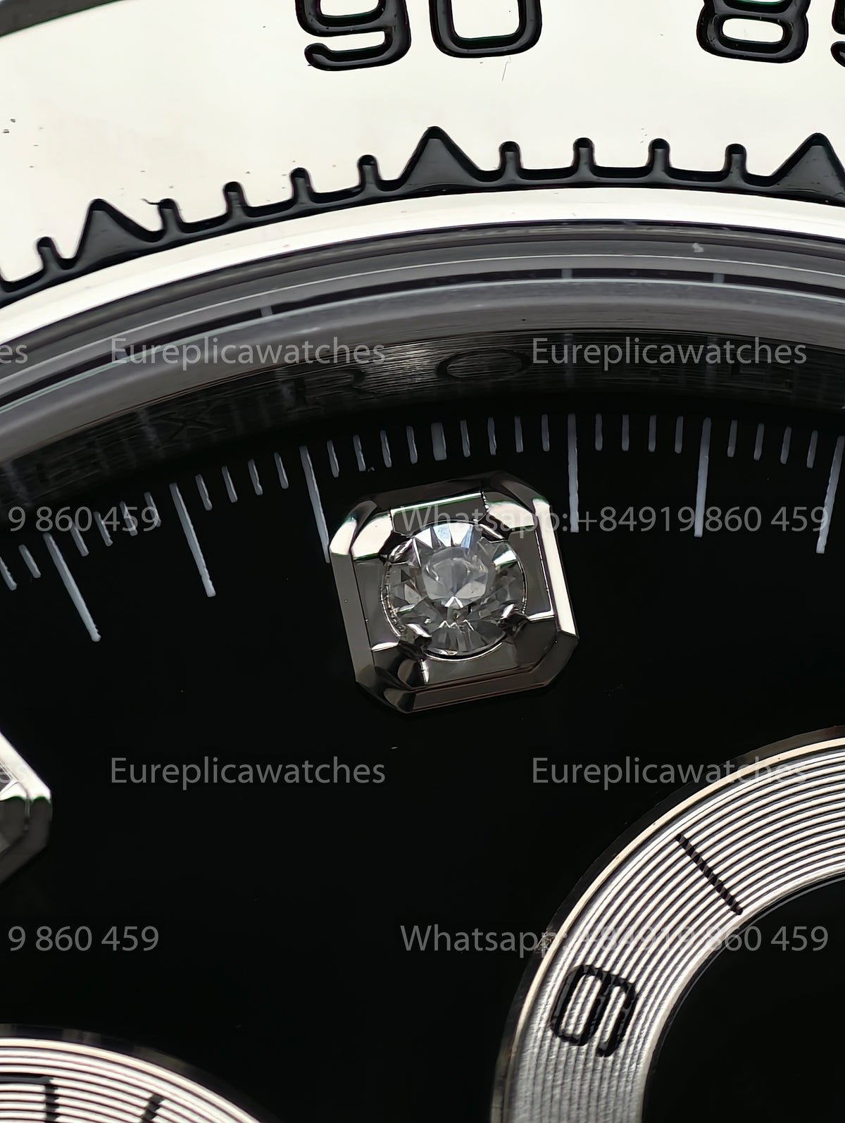 BDS Factory Rolex Cosmograph Daytona 116509 Black Diamond Dial White Gold – Full-Weight Edition