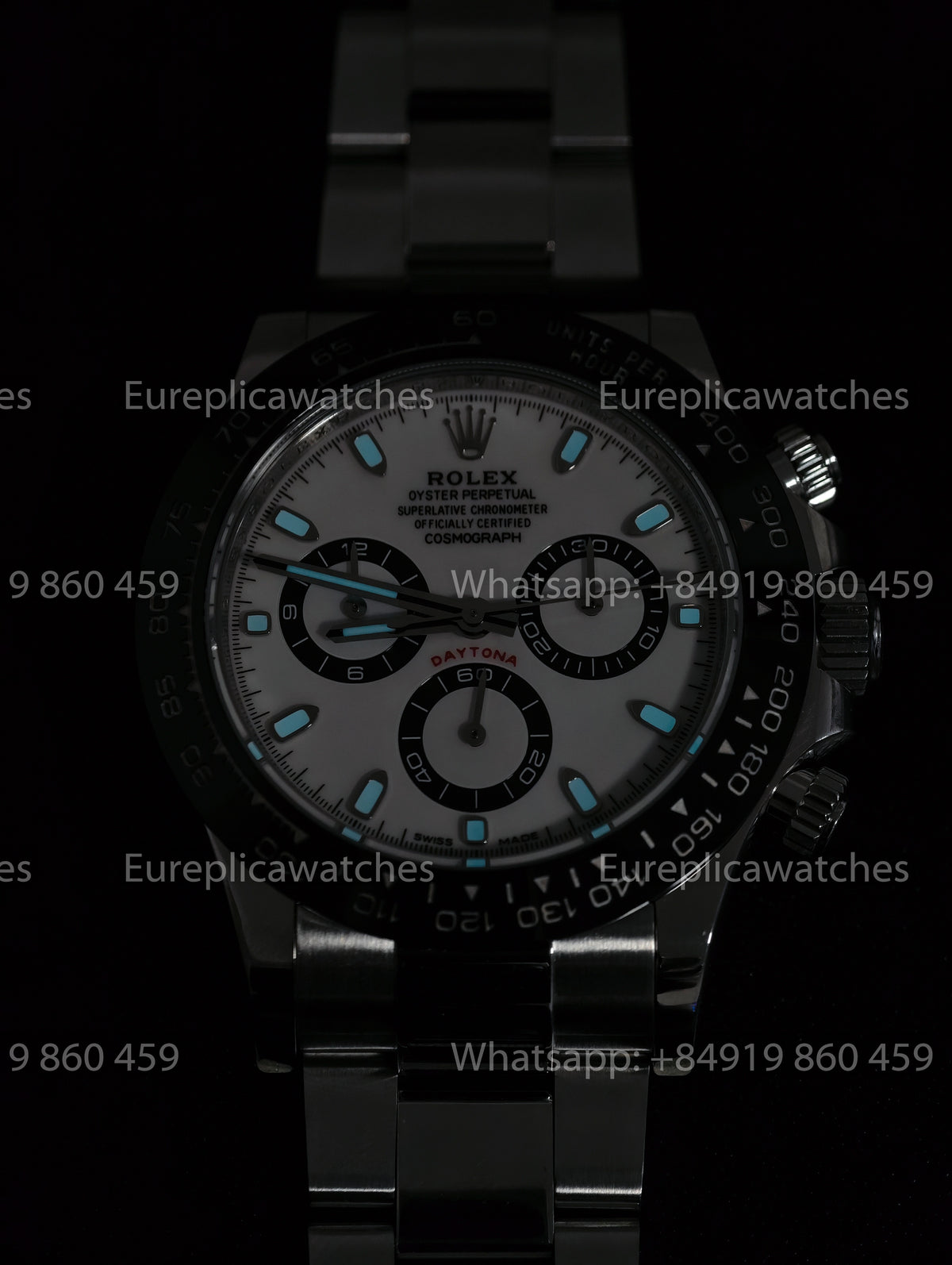 BDS Factory Rolex Cosmograph Daytona 116500LN-0001 "Panda" White Dial – Premium 904L Stainless Steel Edition |