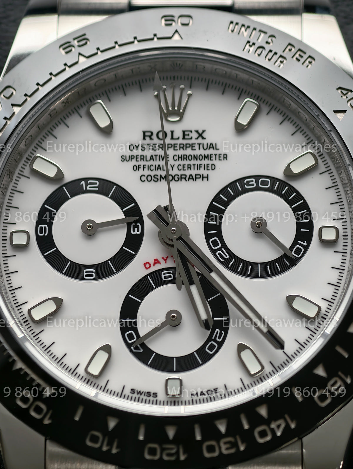 BDS Factory Rolex Cosmograph Daytona 116500LN-0001 "Panda" White Dial – Premium 904L Stainless Steel Edition |