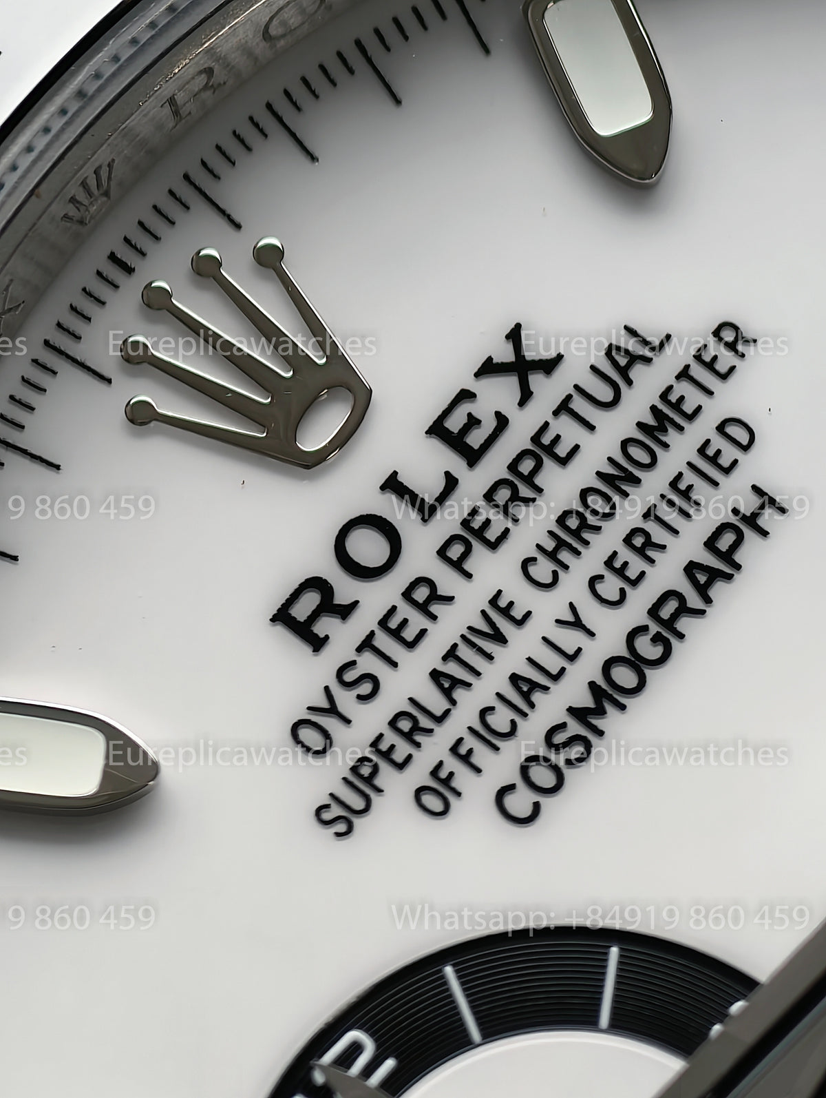 BDS Factory Rolex Cosmograph Daytona 116500LN-0001 "Panda" White Dial – Premium 904L Stainless Steel Edition |