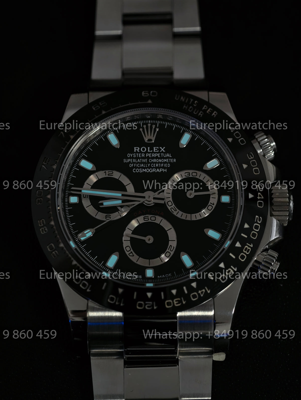 BDS Factory Rolex Cosmograph Daytona 40 M116500LNBK Black Panda Dial – Premium 904L Stainless Steel Edition