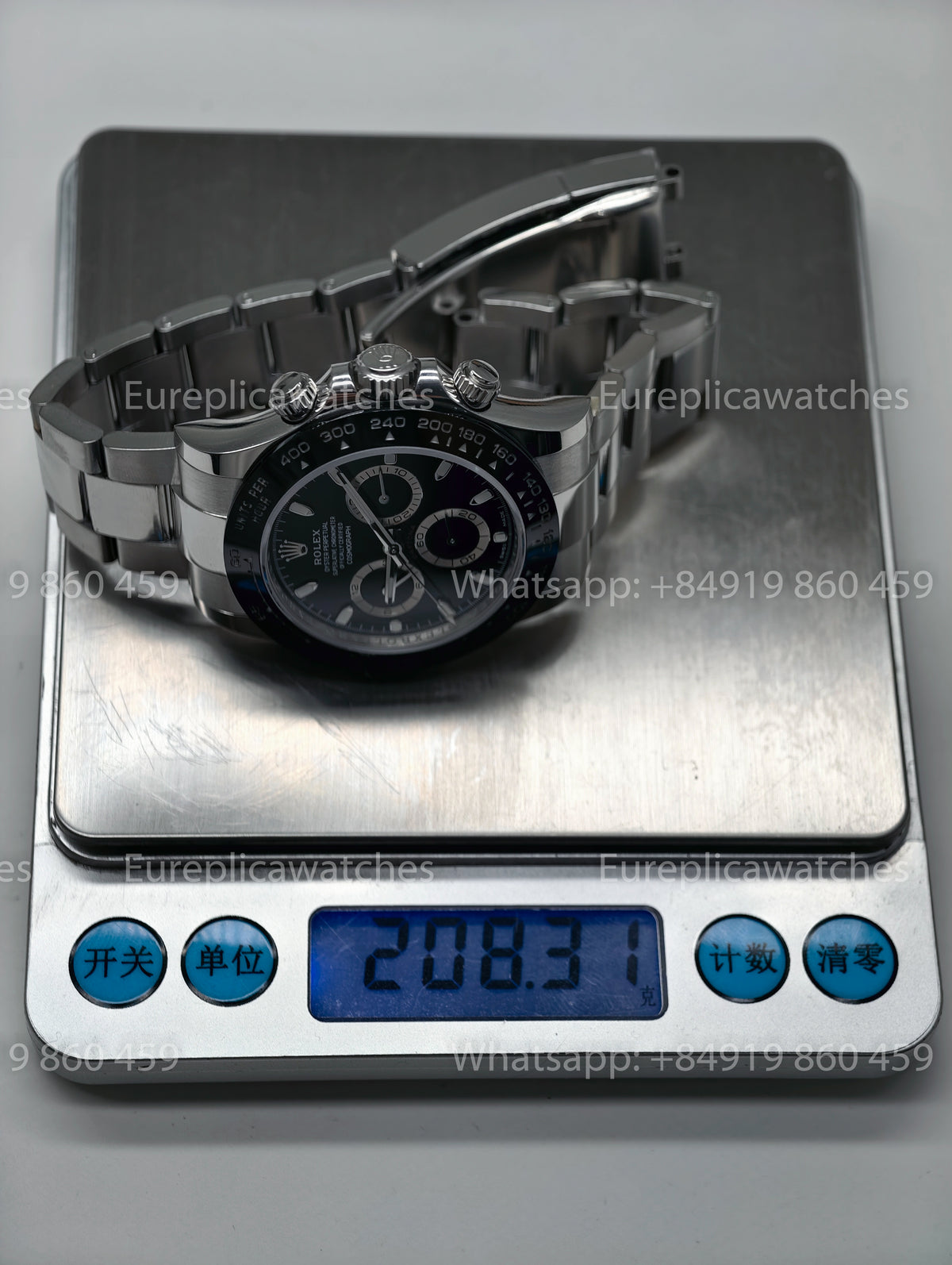 BDS Factory Rolex Cosmograph Daytona 40 M116500LNBK Black Panda Dial – Premium 904L Stainless Steel Edition
