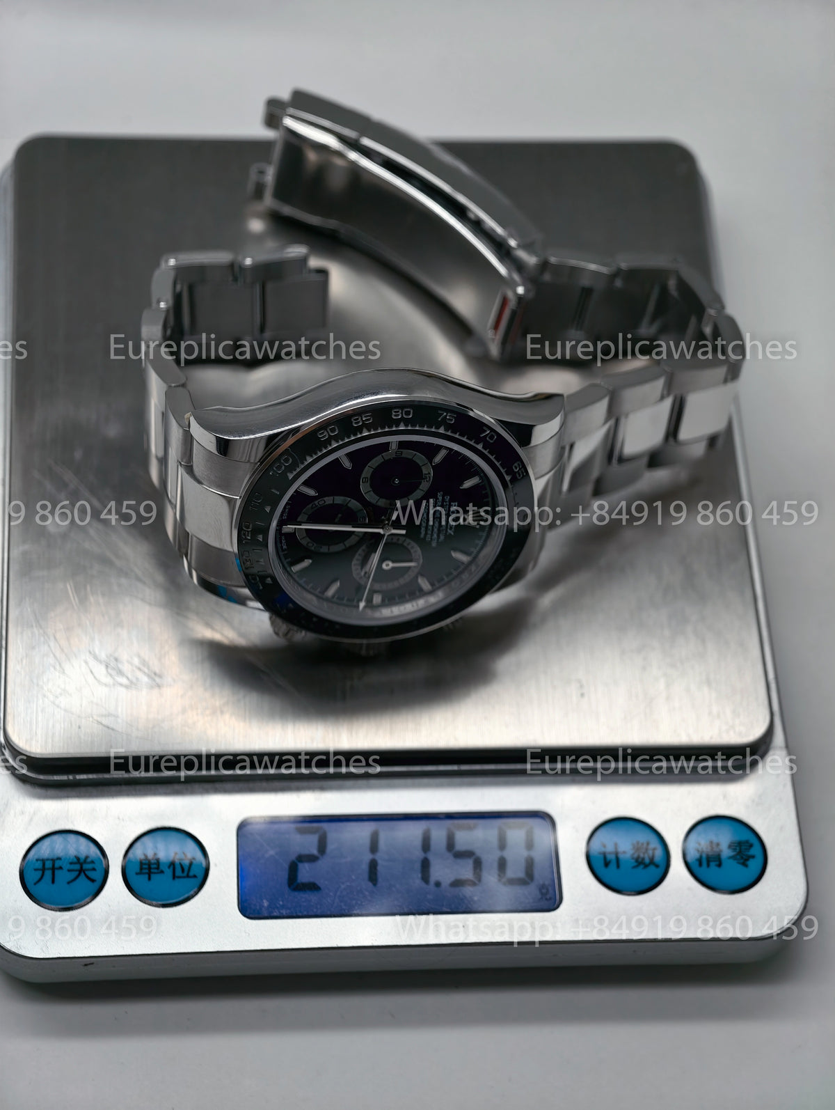 BDS Factory Rolex Cosmograph Daytona 126500LN-0002 Black Dial – Premium 904L Stainless Steel Edition