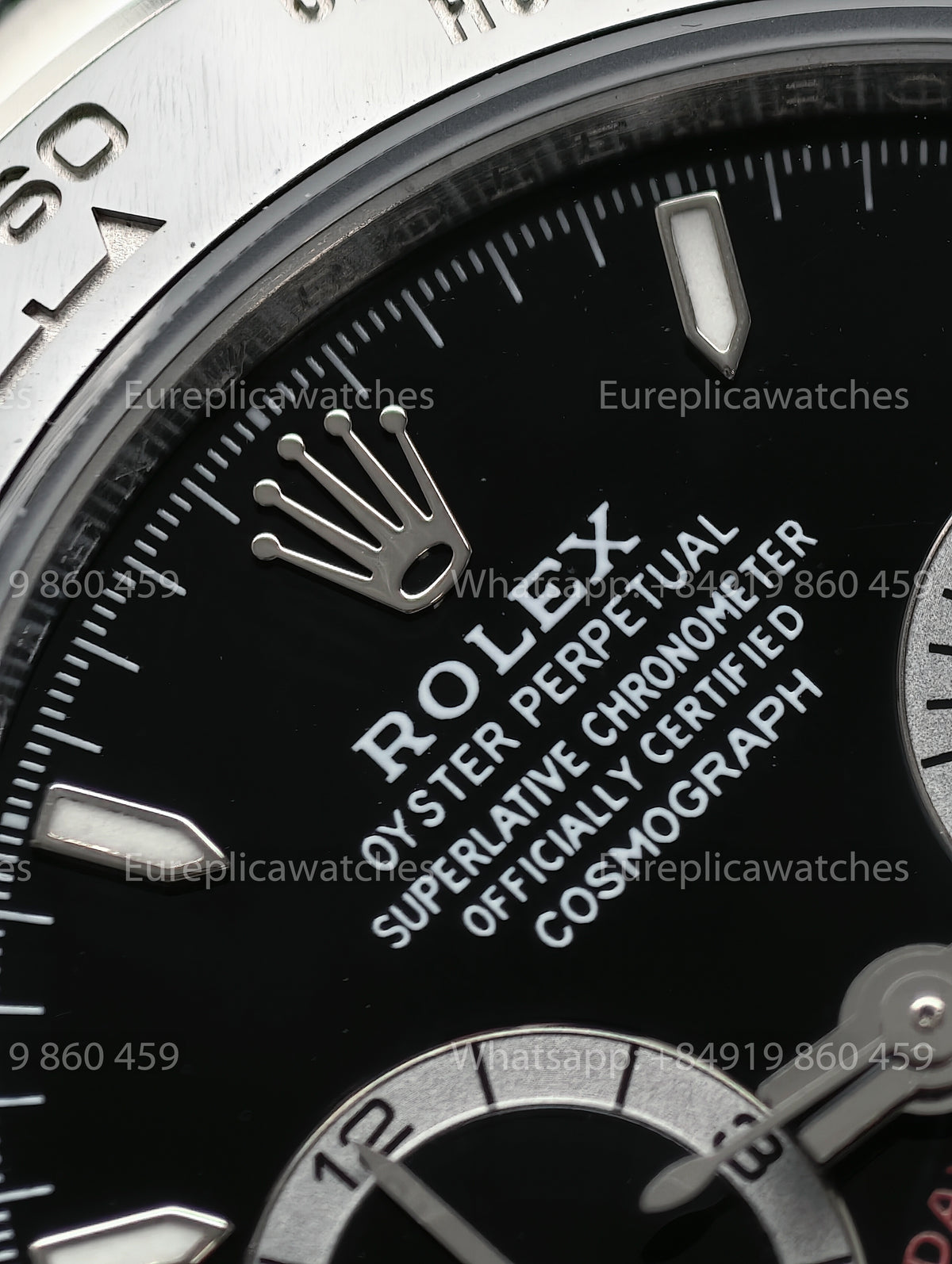 BDS Factory Rolex Cosmograph Daytona 126500LN-0002 Black Dial – Premium 904L Stainless Steel Edition
