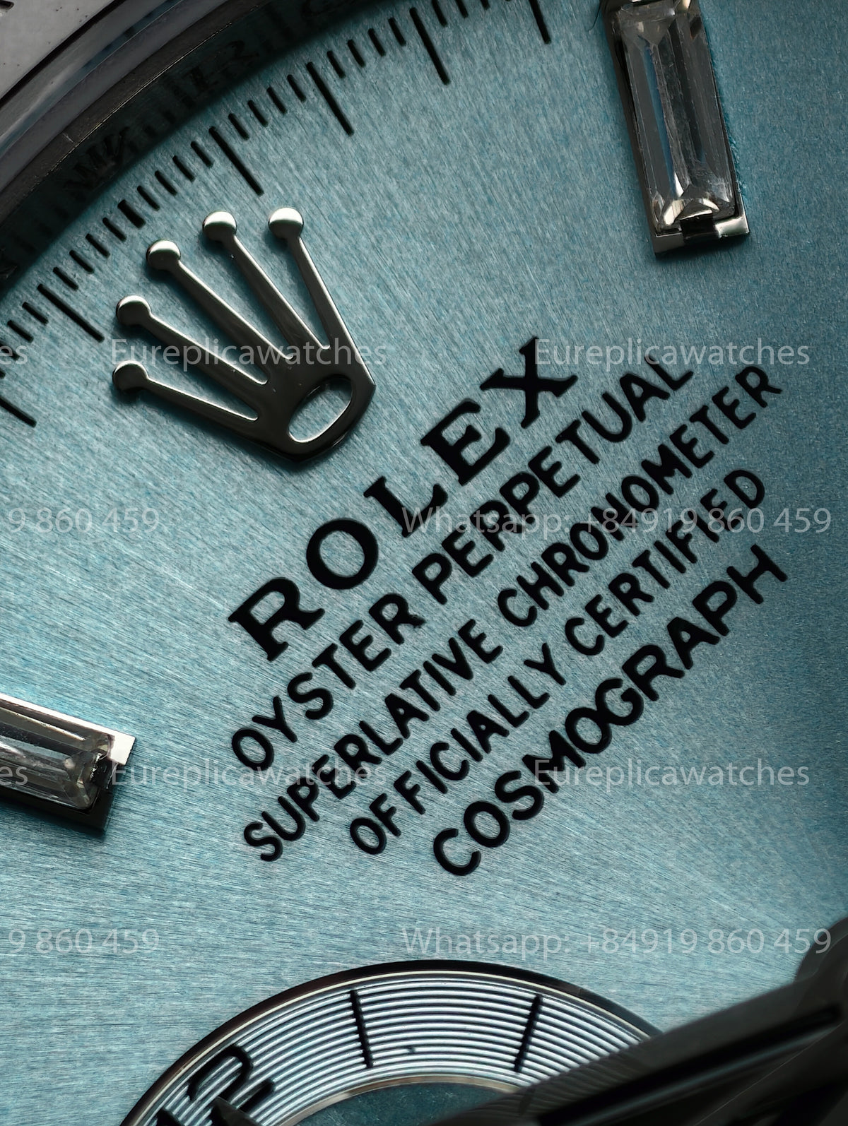 BDS Factory Rolex Cosmograph Daytona 40 116506-0002 Ice Blue Dial – Full-Weight Platinum Edition