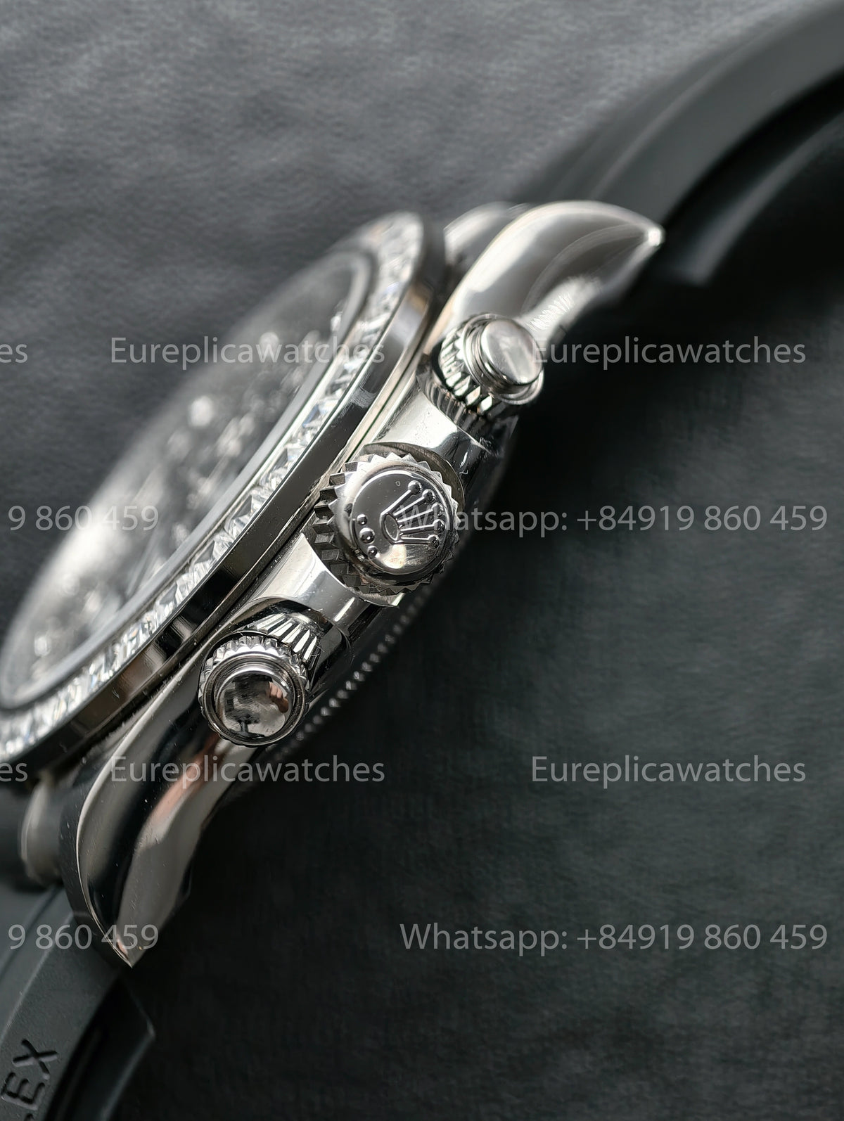 BDS Factory Rolex Cosmograph Daytona "Eye of the Tiger" 116589TBR White Gold – Full-Weight Edition