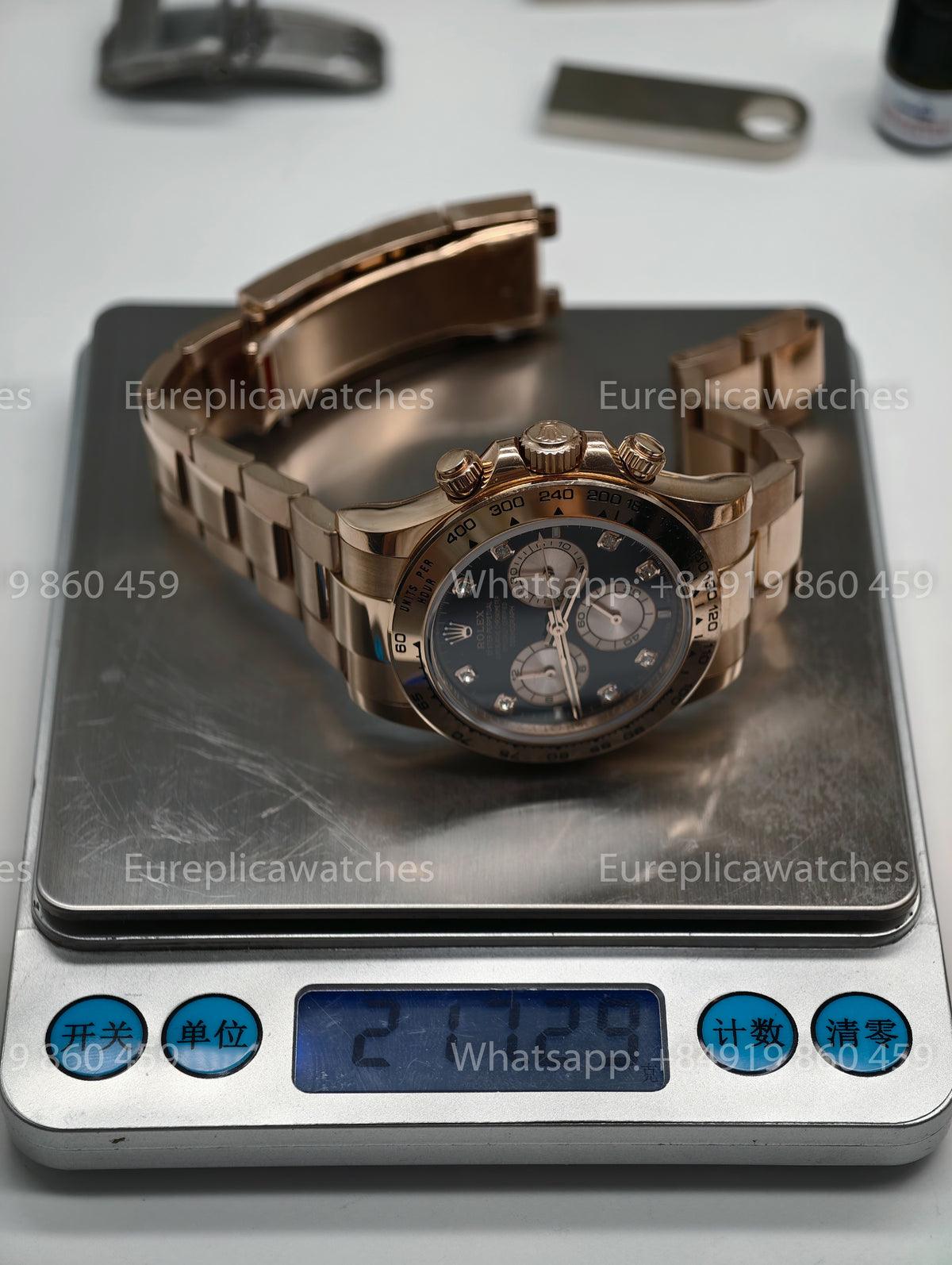 BDS Factory Rolex Cosmograph Daytona 126505-0002 Black Dial – Full-Weight Everose Gold Edition