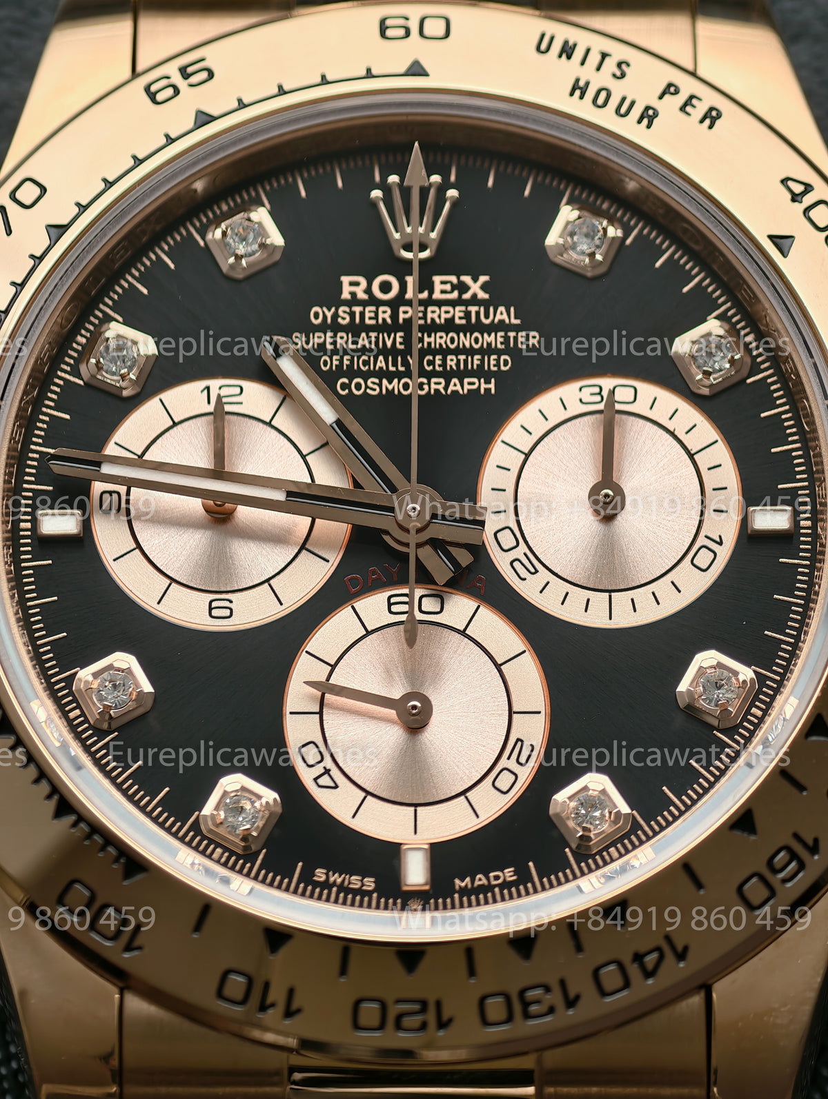 BDS Factory Rolex Cosmograph Daytona 126505-0002 Black Dial – Full-Weight Everose Gold Edition