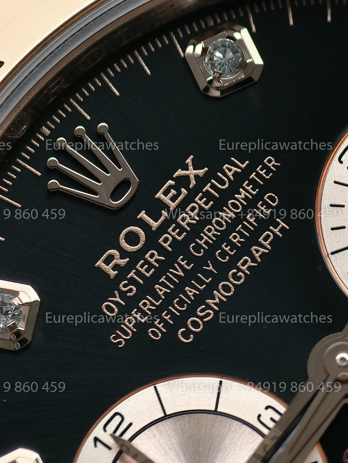 BDS Factory Rolex Cosmograph Daytona 126505-0002 Black Dial – Full-Weight Everose Gold Edition