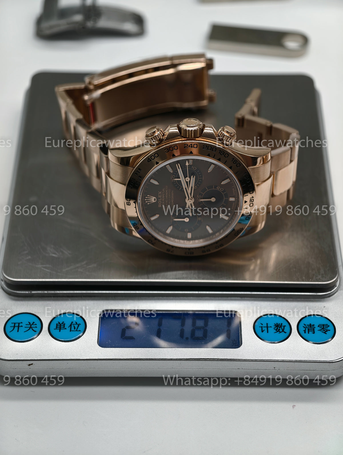 BDS Factory Rolex Cosmograph Daytona 126505 Chocolate Dial – Full-Weight Everose Gold Edition