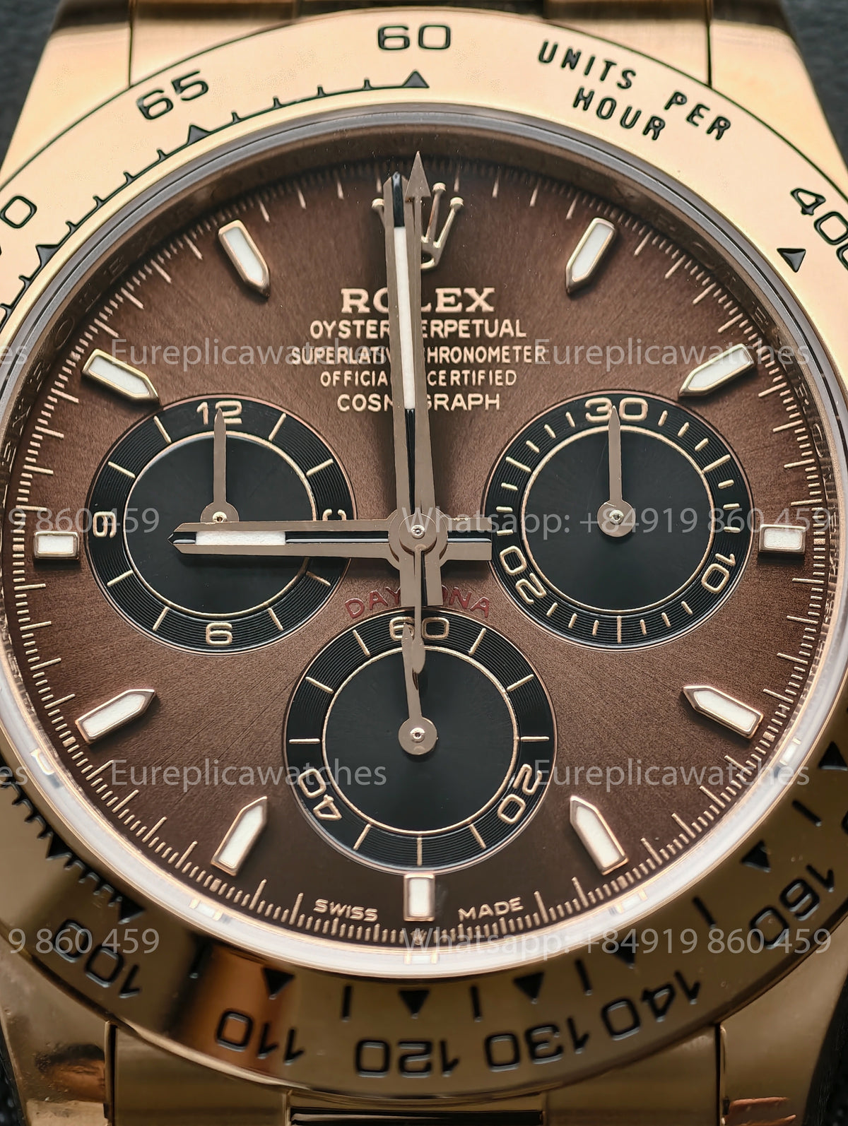 BDS Factory Rolex Cosmograph Daytona 126505 Chocolate Dial – Full-Weight Everose Gold Edition
