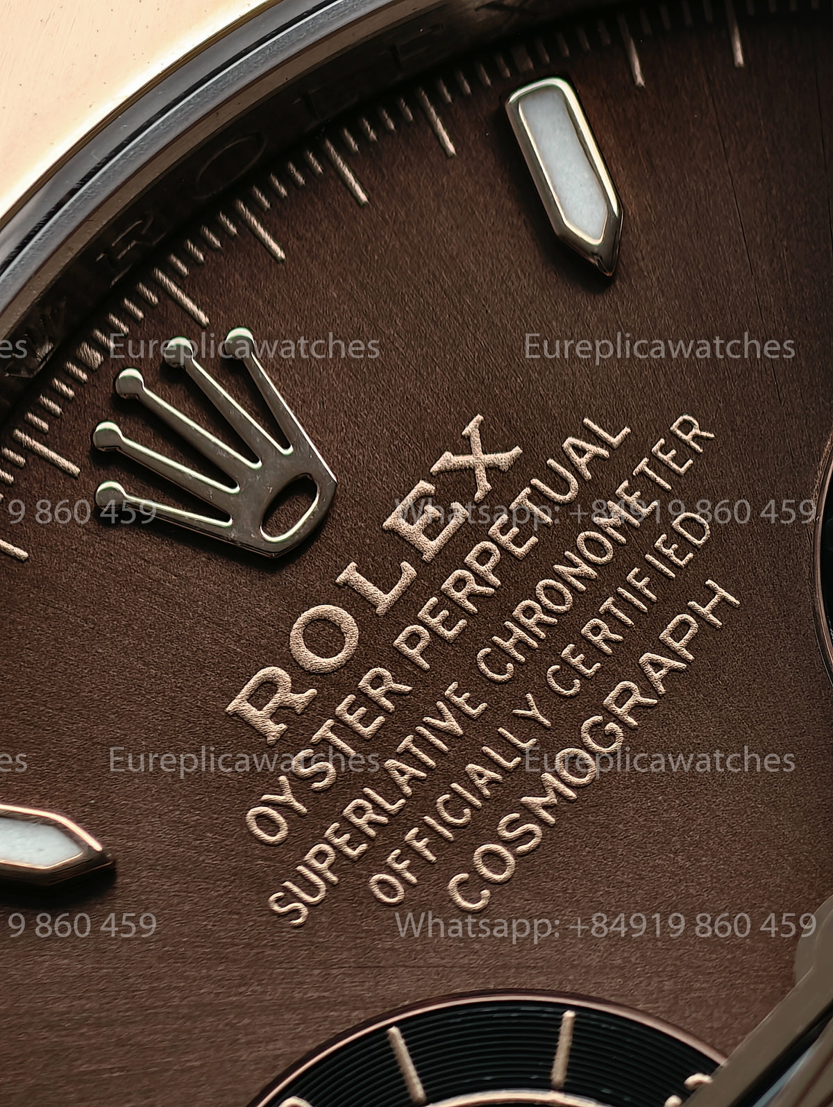BDS Factory Rolex Cosmograph Daytona 126505 Chocolate Dial – Full-Weight Everose Gold Edition
