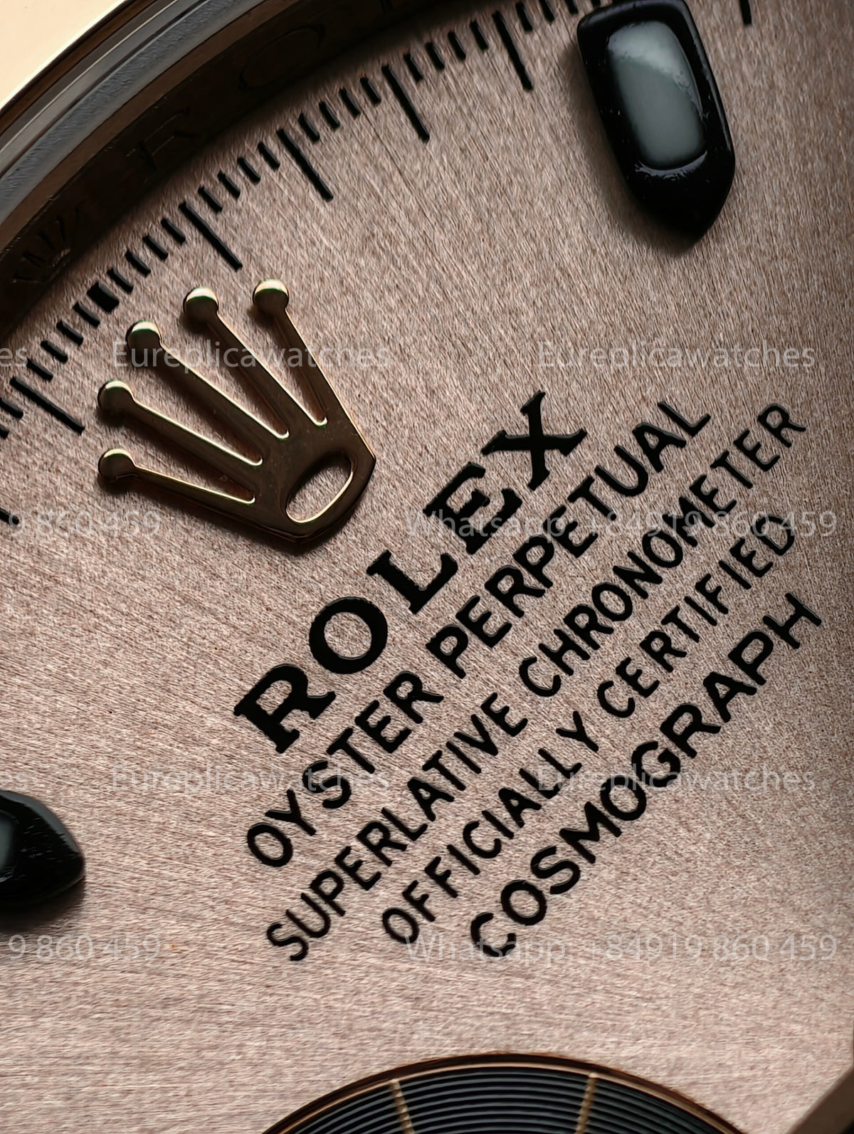 BDS Factory Rolex Cosmograph Daytona 40 116505-0001 Rose Gold Pink Dial – Full-Weight Edition