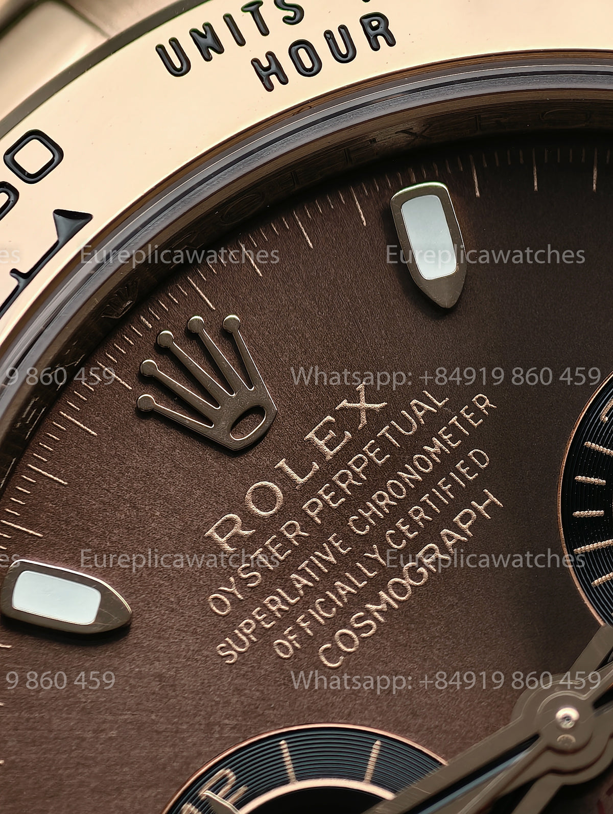 BDS Factory Rolex Cosmograph Daytona 40 116505-0001 Rose Gold Chocolate Dial – Full-Weight Edition