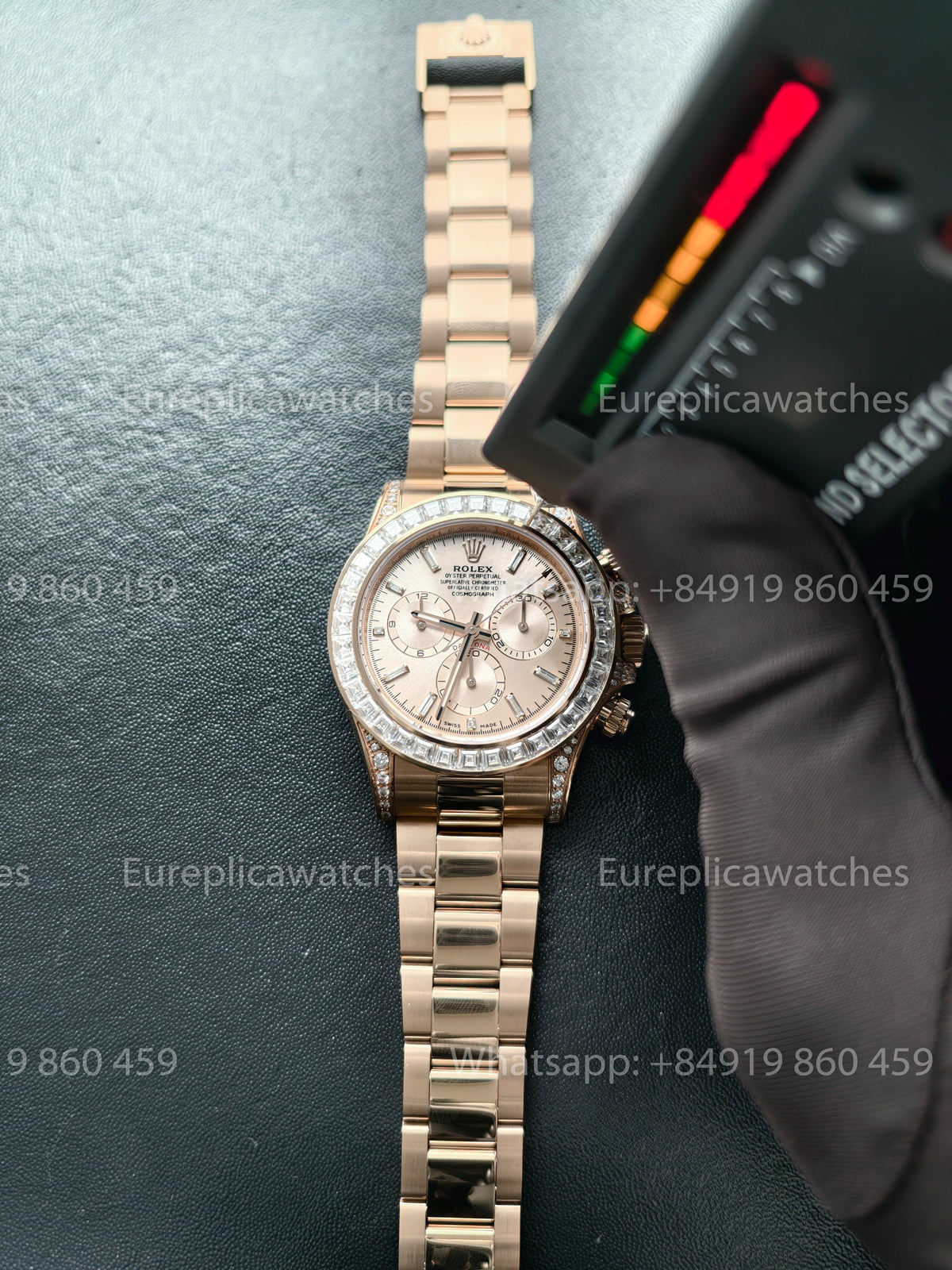BDS Factory Rolex Cosmograph Daytona 116595 Rose Gold – 4130 Movement