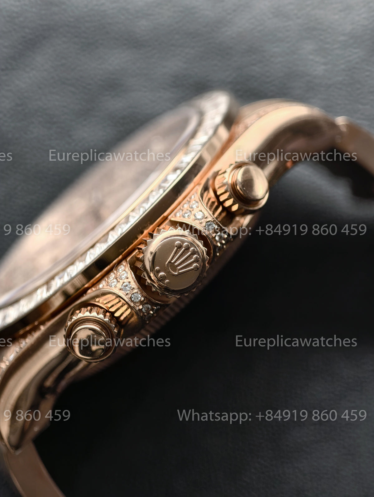 BDS Factory Rolex Cosmograph Daytona 116595 Rose Gold – 4130 Movement