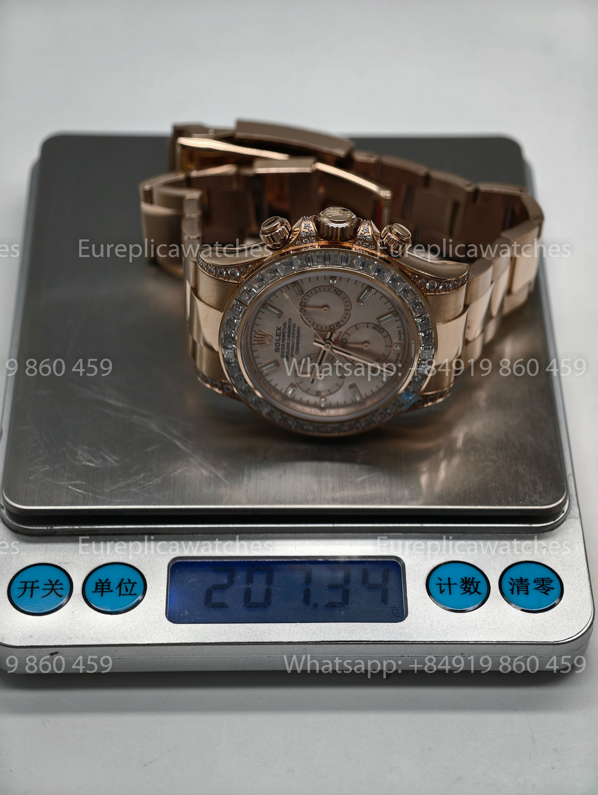 BDS Factory Rolex Cosmograph Daytona 116595 Rose Gold – 4130 Movement