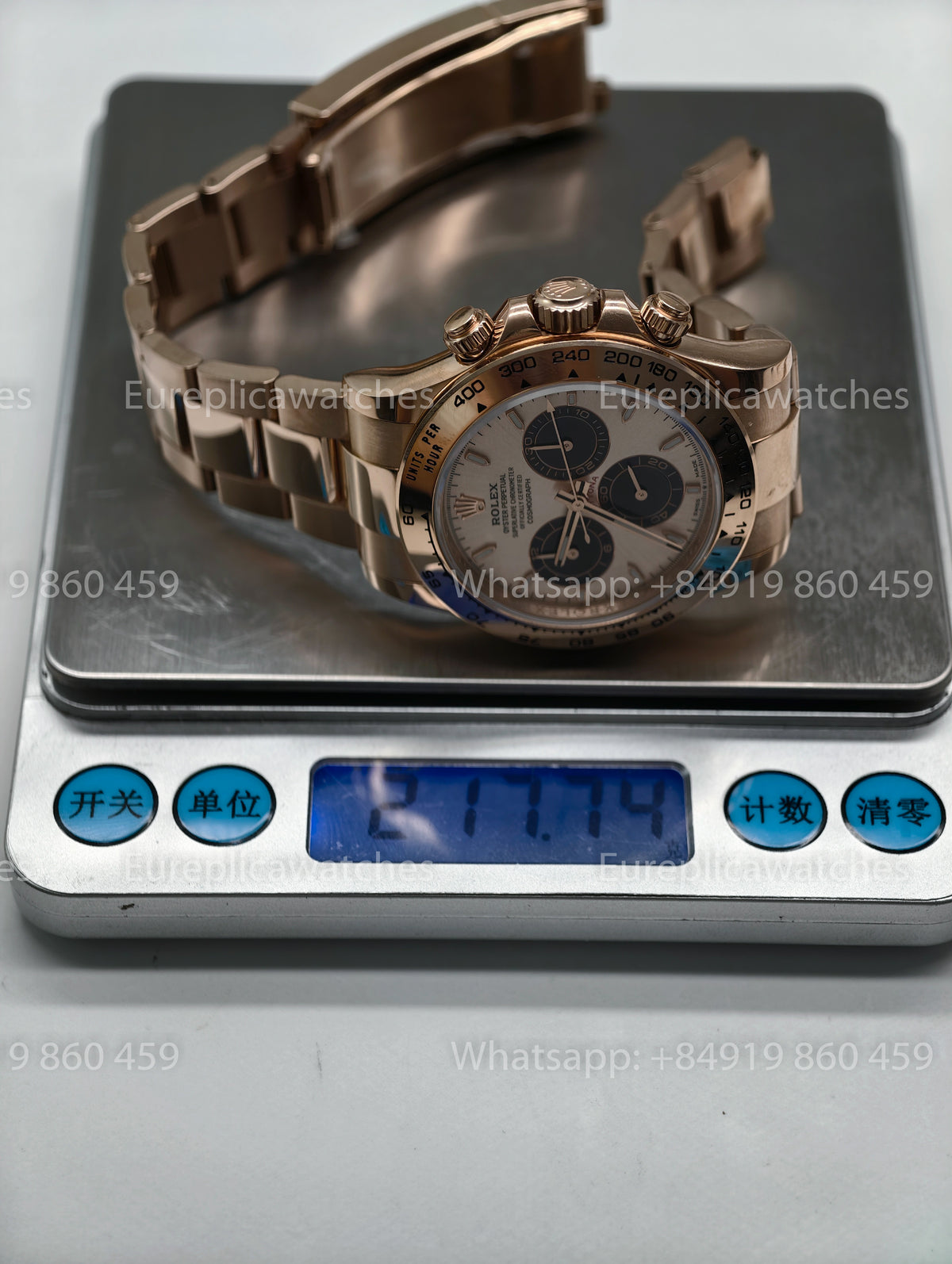BDS Factory Rolex Cosmograph Daytona 126505 Sundust Dial Rose Gold – Full-Weight Edition