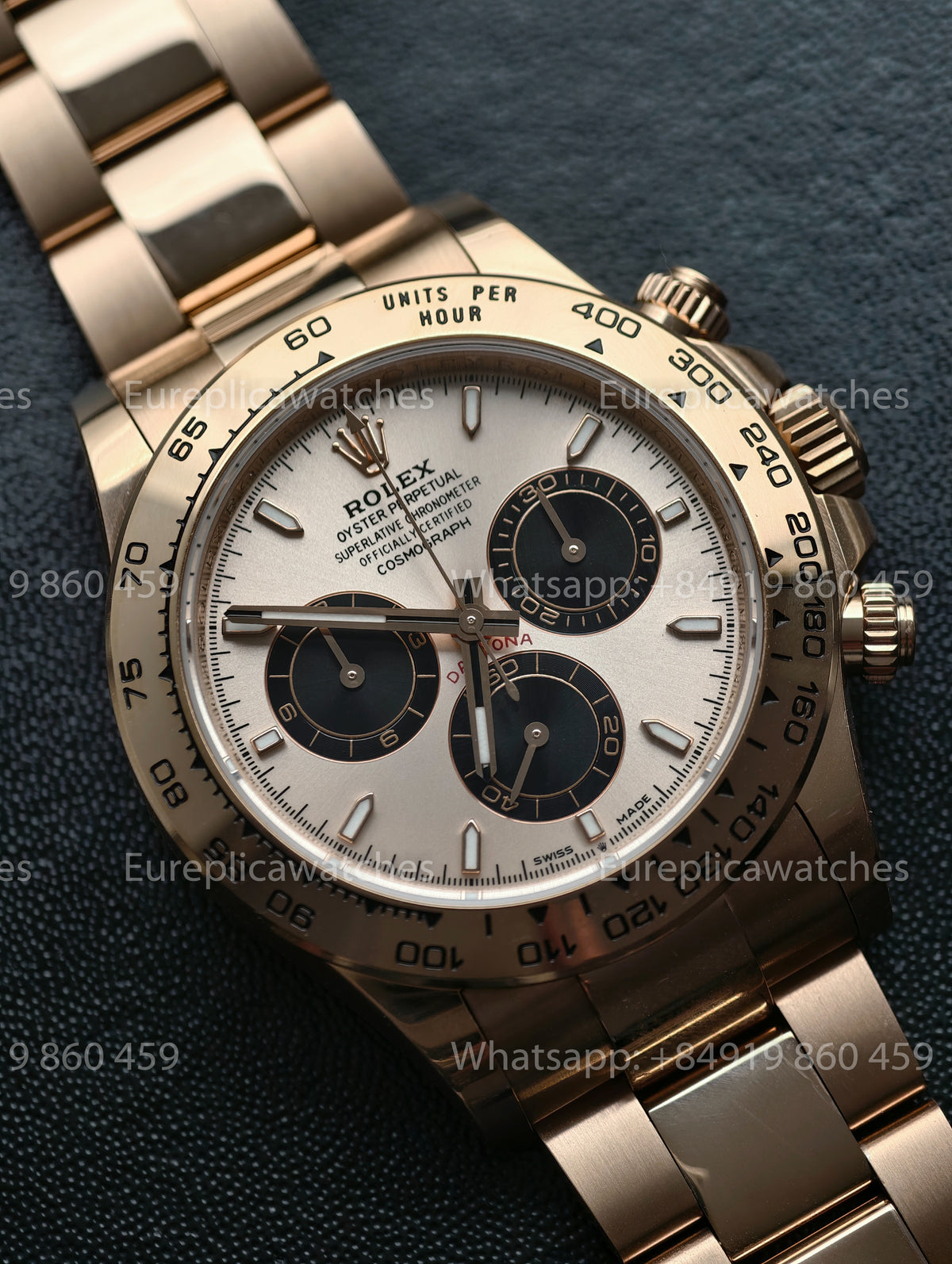 BDS Factory Rolex Cosmograph Daytona 126505 Sundust Dial Rose Gold – Full-Weight Edition