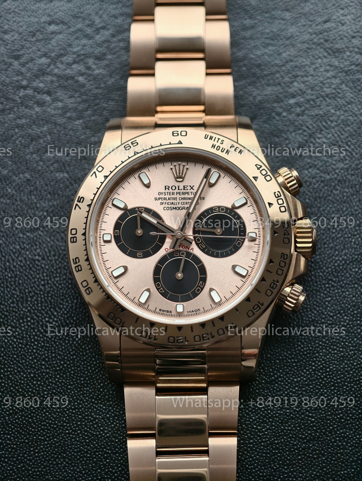 BDS Factory Rolex Cosmograph Daytona 116505 Sundust Dial Rose Gold – Full-Weight Edition