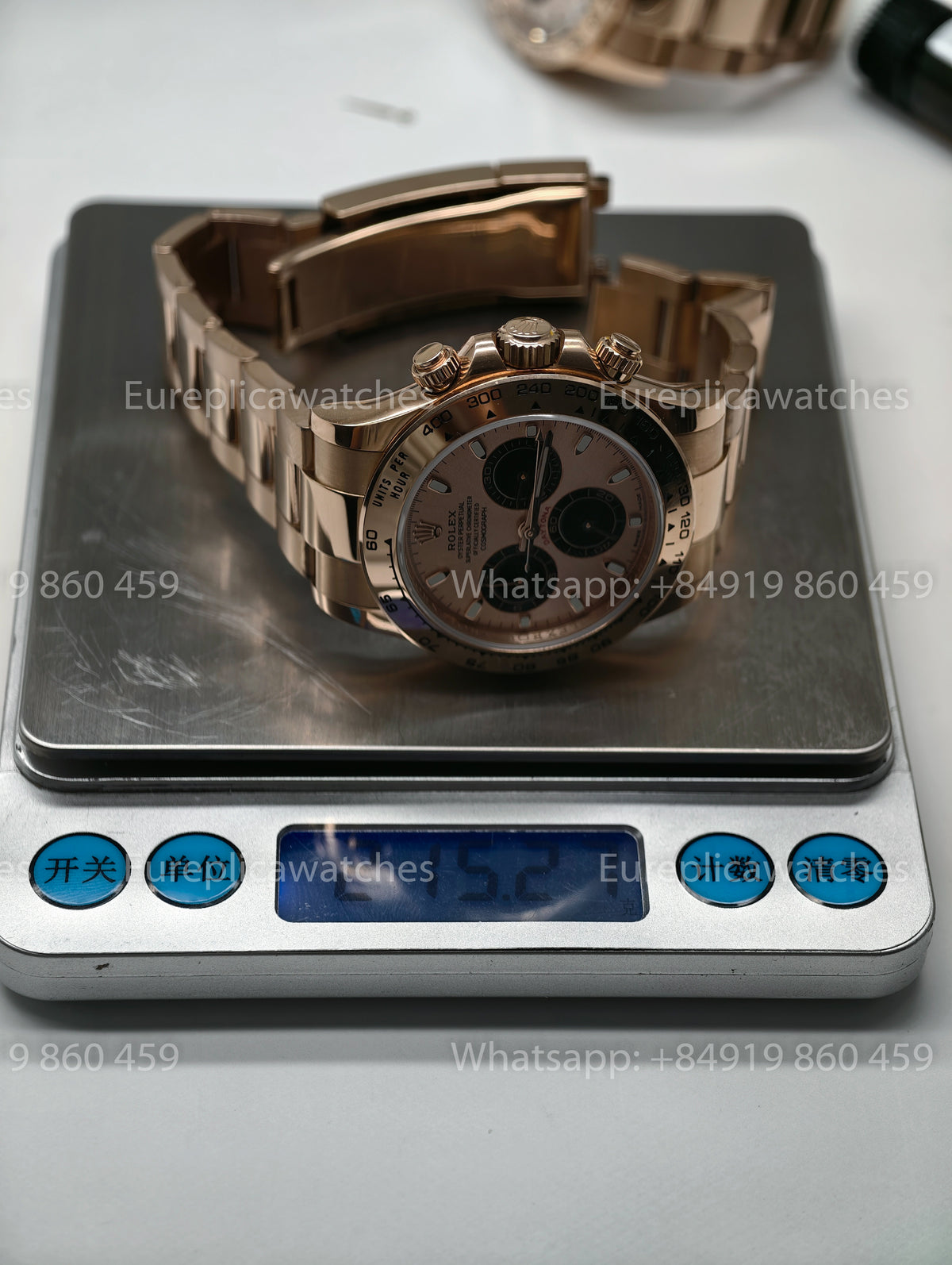 BDS Factory Rolex Cosmograph Daytona 116505 Sundust Dial Rose Gold – Full-Weight Edition