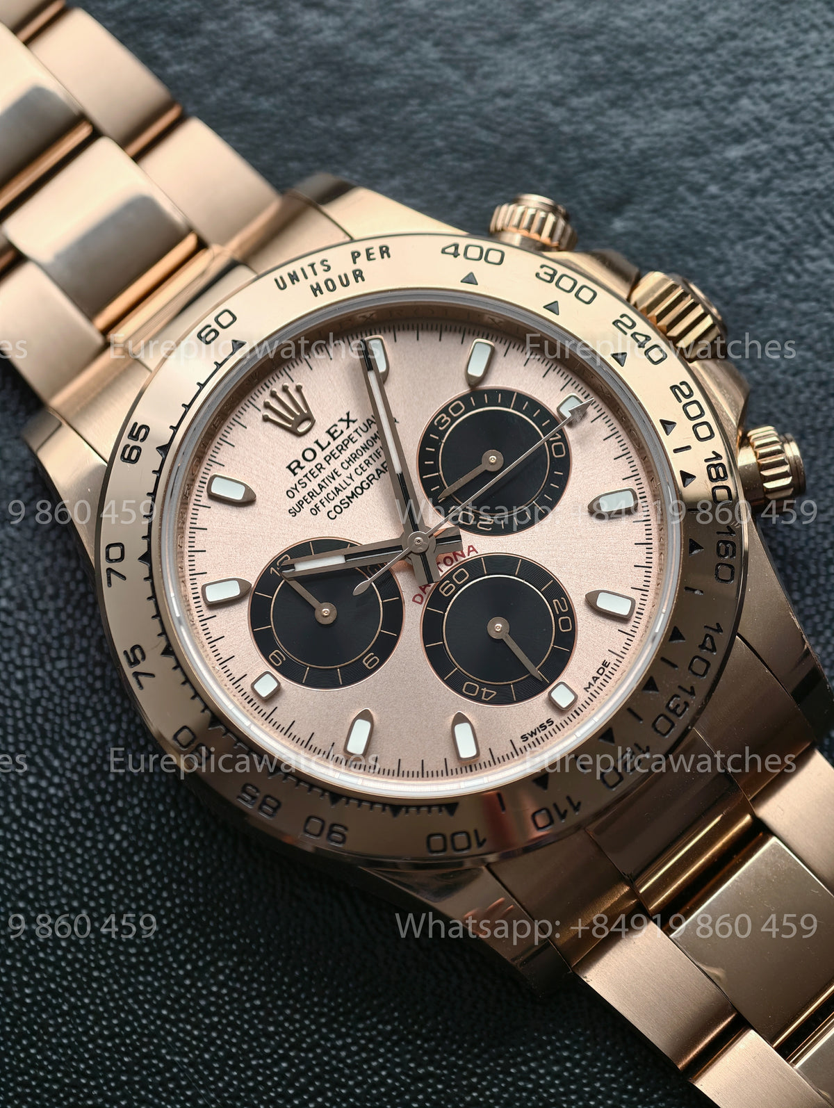 BDS Factory Rolex Cosmograph Daytona 116505 Sundust Dial Rose Gold – Full-Weight Edition