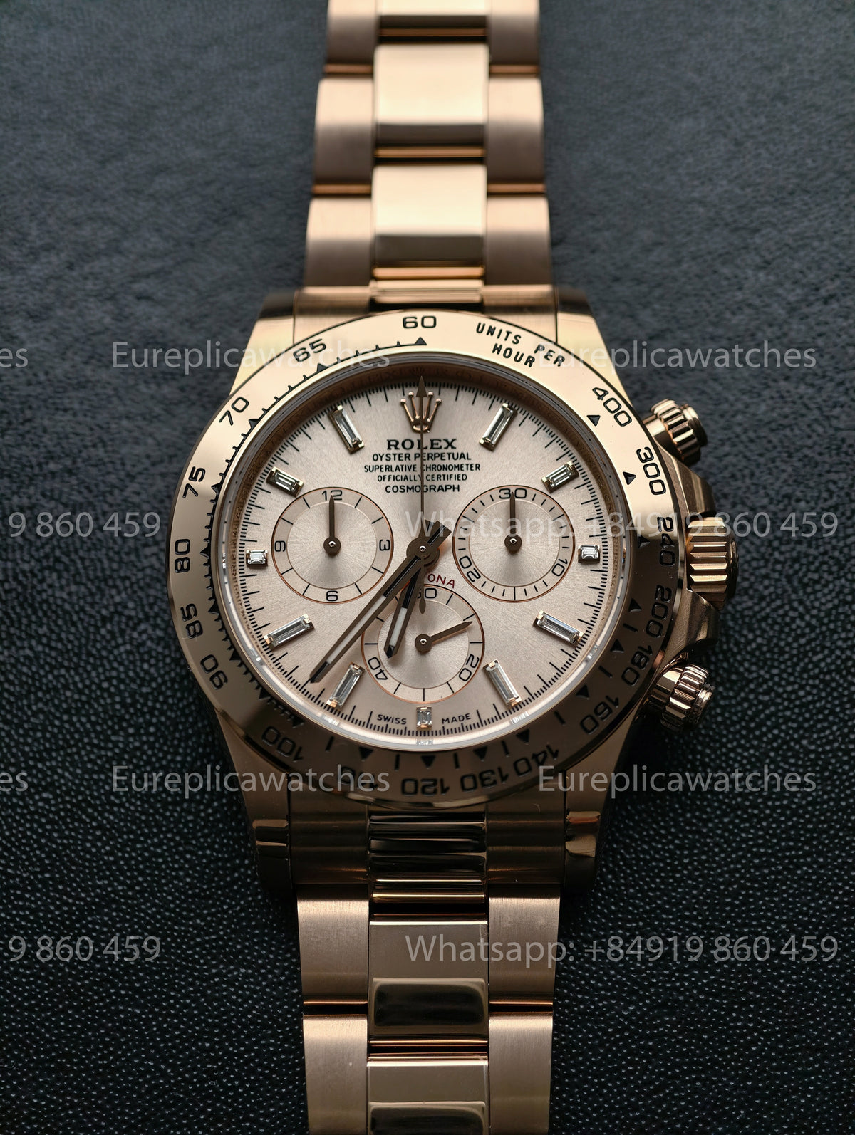 BDS Factory Rolex Cosmograph Daytona 40mm 116505-0017 Everose Gold – Full-Weight Edition