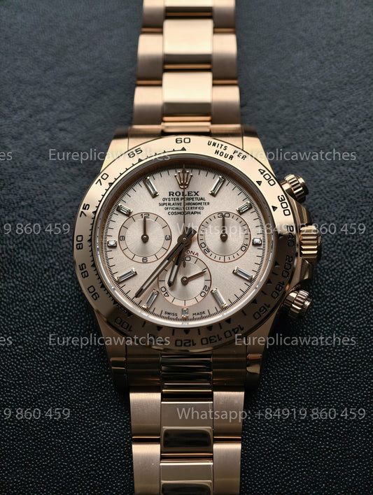 BDS Factory Rolex Cosmograph Daytona 40mm 116505-0017 Everose Gold – Full-Weight Edition