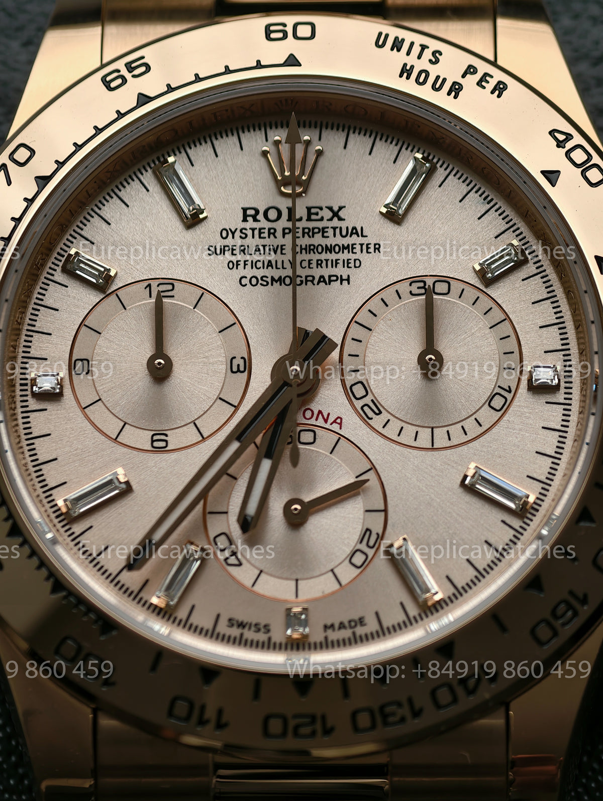 BDS Factory Rolex Cosmograph Daytona 40mm 116505-0017 Everose Gold – Full-Weight Edition