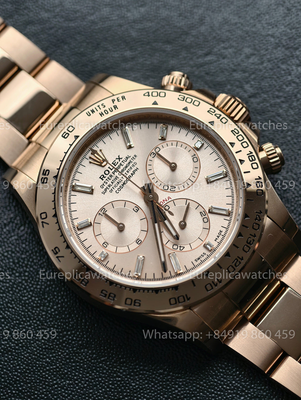 BDS Factory Rolex Cosmograph Daytona 40mm 116505-0017 Everose Gold – Full-Weight Edition
