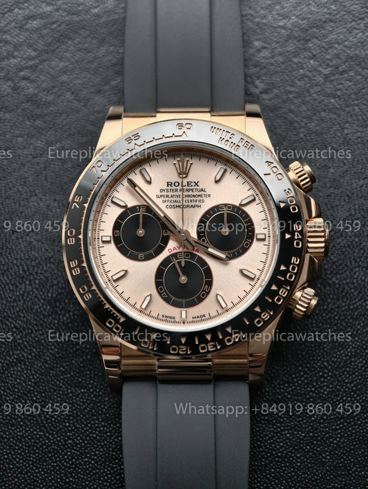 BDS Factory Rolex Cosmograph Daytona 126515LN-0005 Rose Gold Beige Dial – Full-Weight Edition