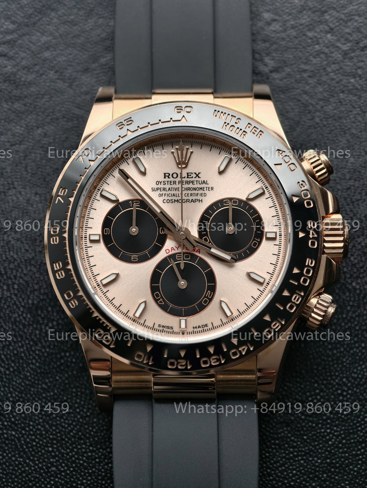 BDS Factory Rolex Cosmograph Daytona 126515LN-0005 Rose Gold Beige Dial – Full-Weight Edition