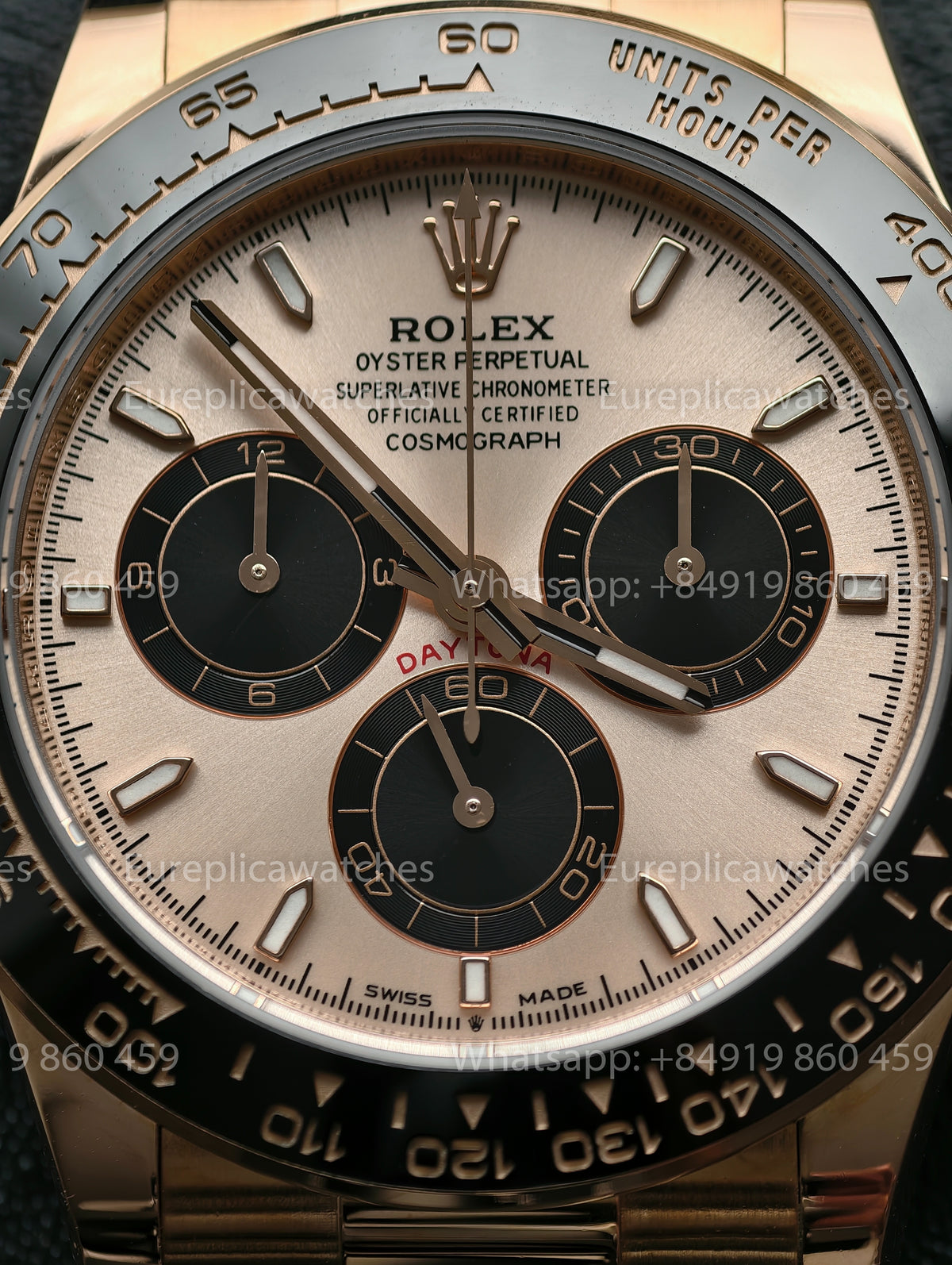 BDS Factory Rolex Cosmograph Daytona 126515LN-0005 Rose Gold Beige Dial – Full-Weight Edition