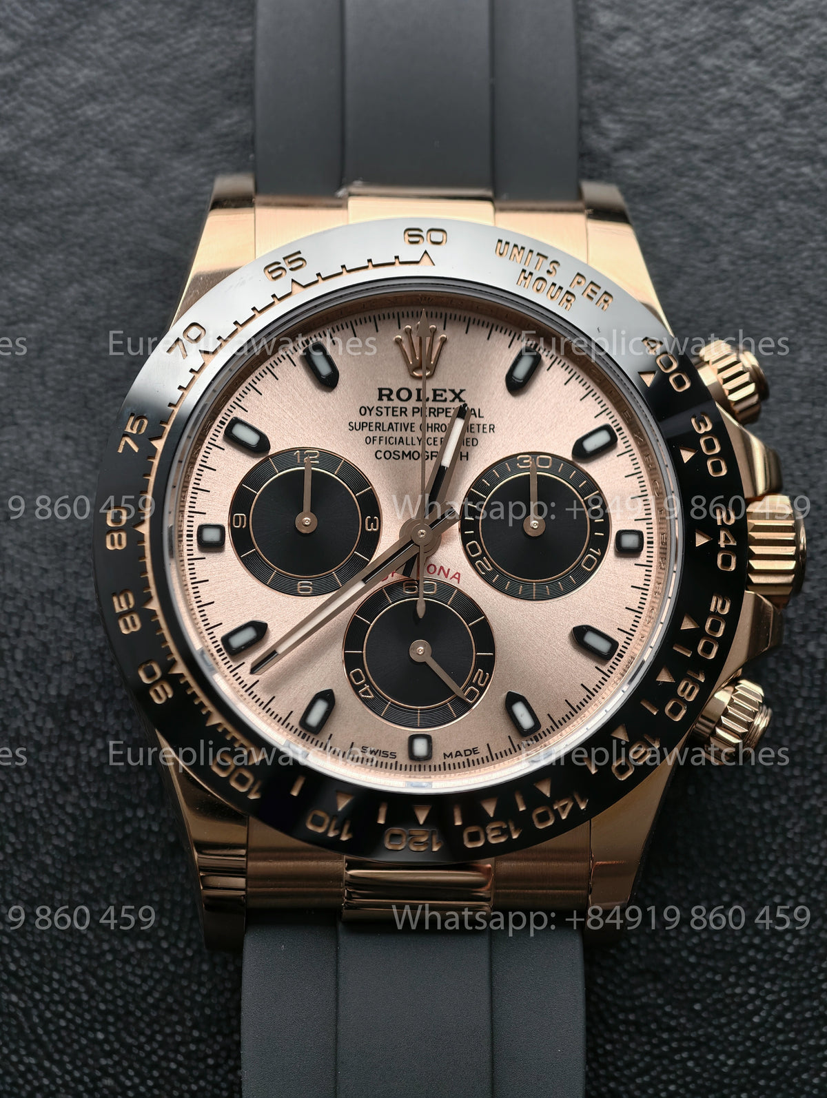 BDS Factory Rolex Cosmograph Daytona 40mm M116515LN-0018 Everose Gold – Full-Weight Edition