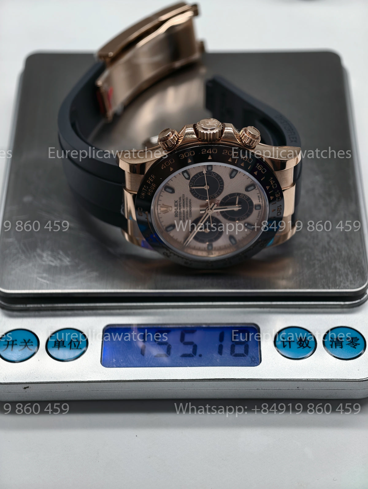 BDS Factory Rolex Cosmograph Daytona 40mm M116515LN-0018 Everose Gold – Full-Weight Edition