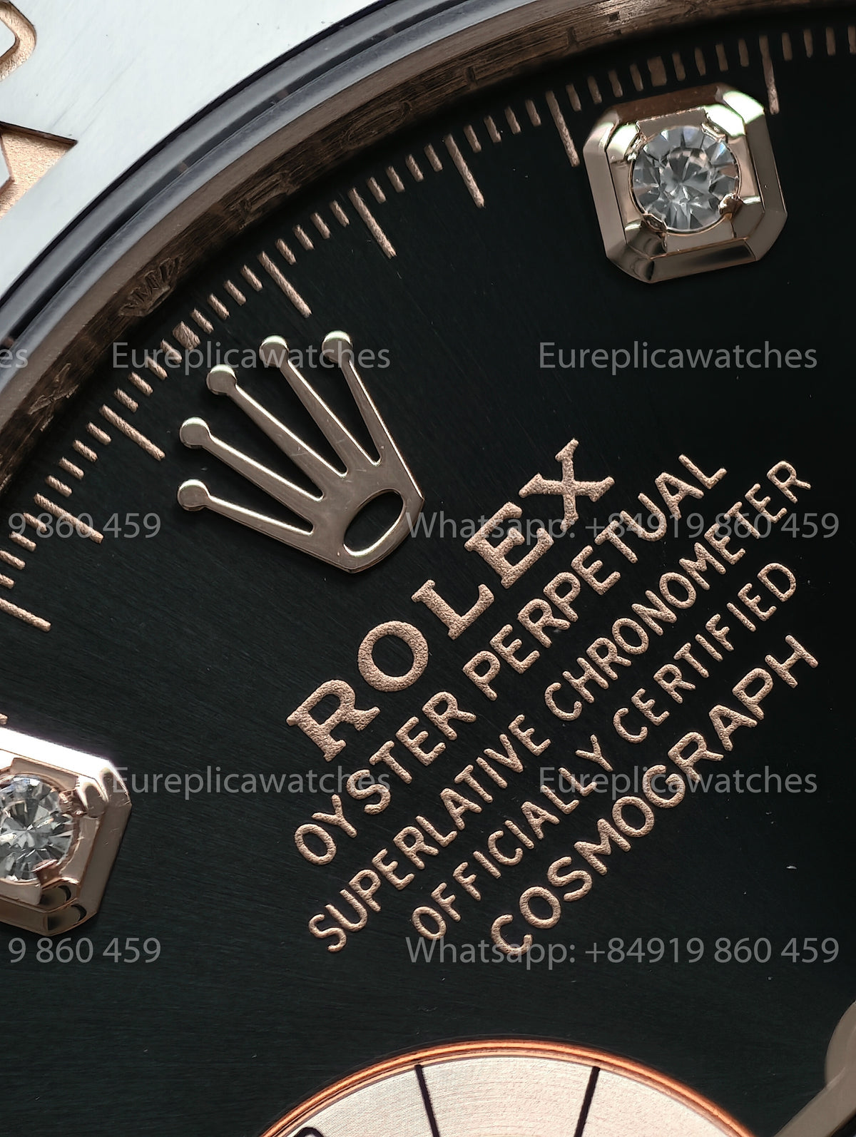 BDS Factory Rolex Cosmograph Daytona 126515LN-0004 Diamond Dial Everose Gold – Full-Weight Edition