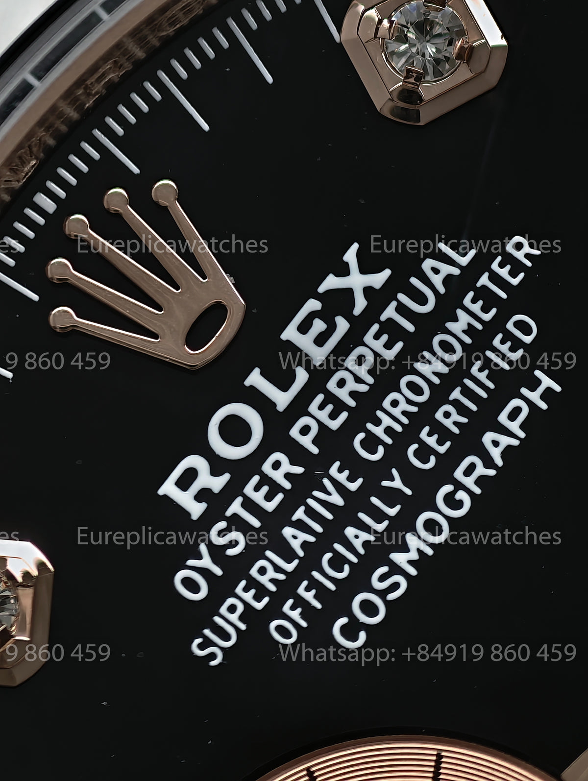 BDS Factory Rolex Cosmograph Daytona 116515LN Rose Gold Black Diamond Dial – Full-Weight Edition