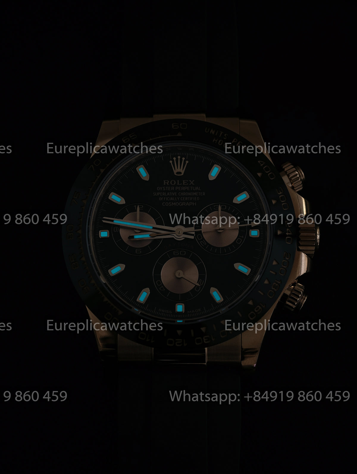 BDS Factory Rolex Cosmograph Daytona 116515 Rose Gold Black Dial – Full-Weight Edition