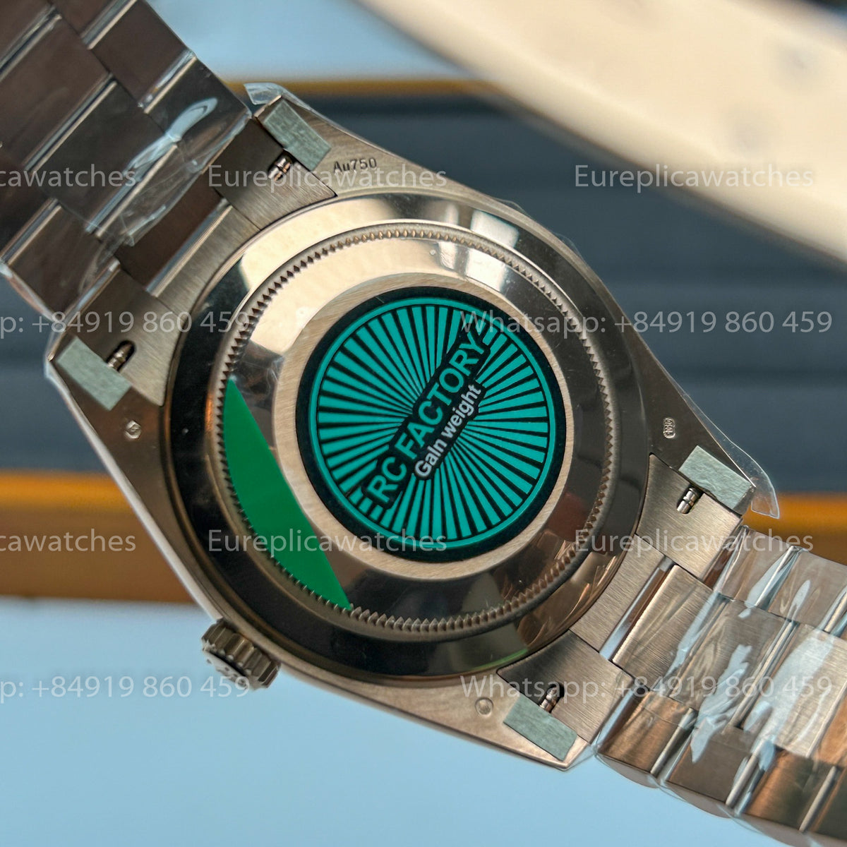 RC Factory - Rolex Daydate 40 228235-0055 Grey Dial RFC 3255 Movement